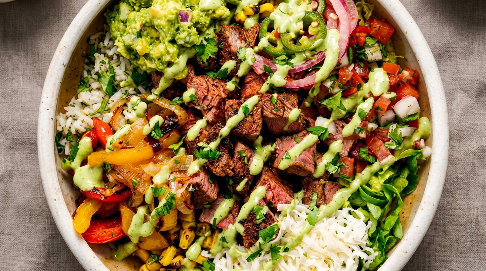 Bowl de Carne Asada