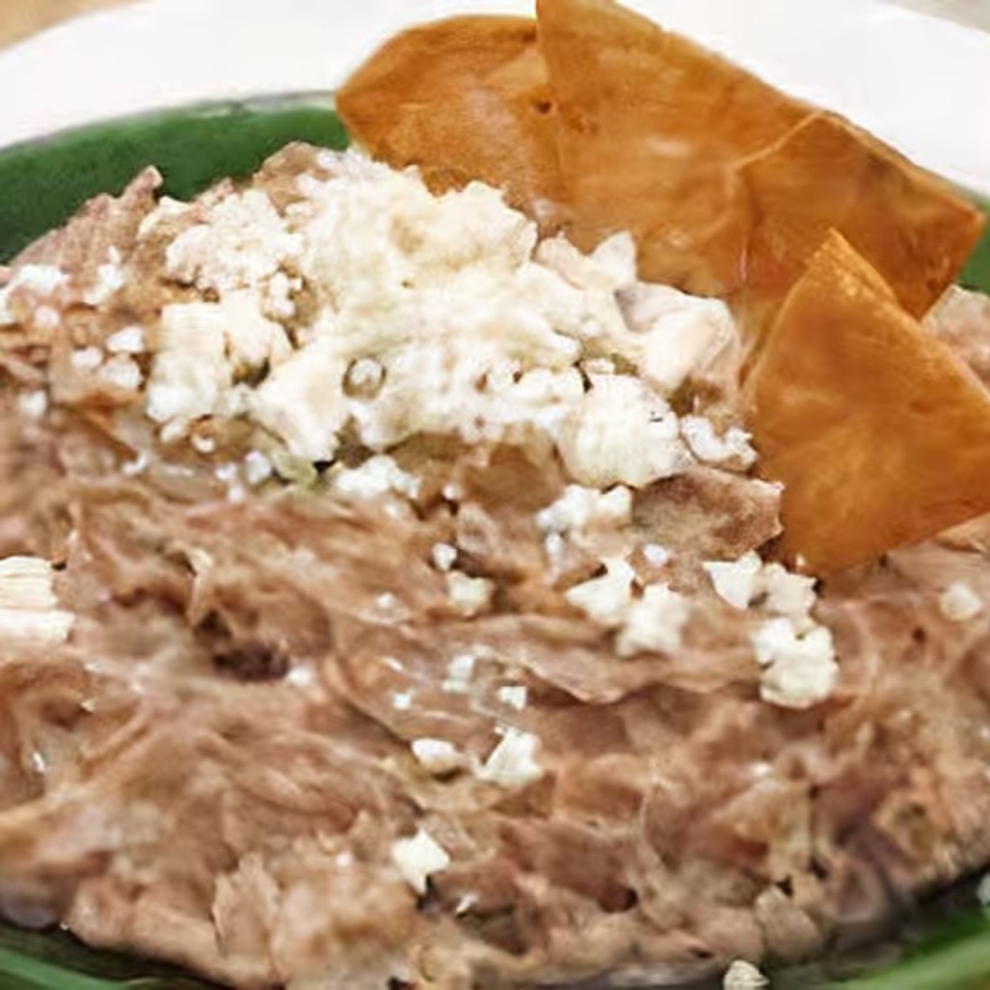 Lunch Frijoles Refritos