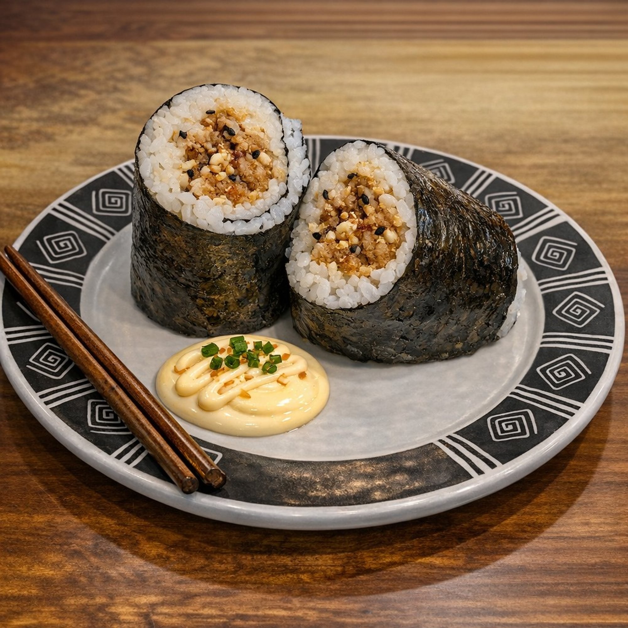Taiwain Pork Rice Sandwich