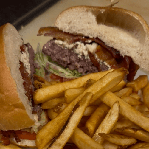 The Big Bleu Burger