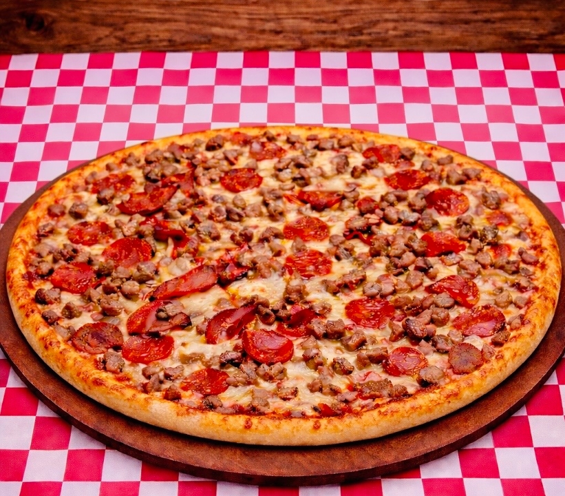 Large Meat Lovers Pizza 14 (Greek Style)