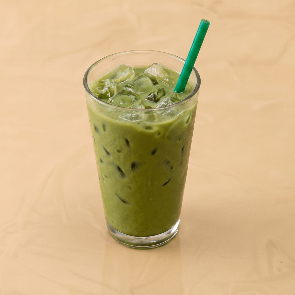 Green Ice Milk Tea