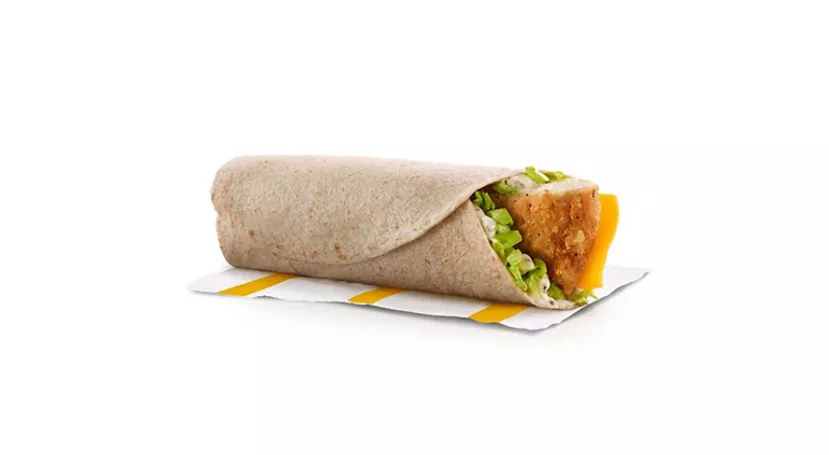 Wrap-éclair ranch au poulet croustillant