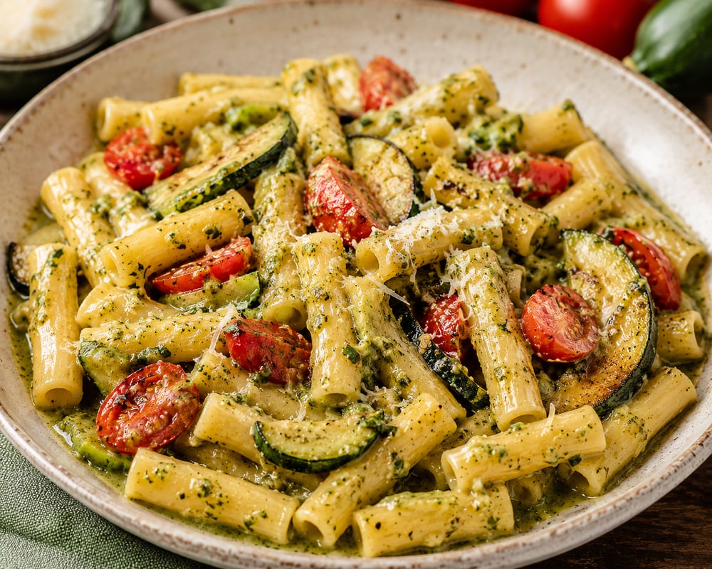 Garden Pesto Chicken Pasta - O