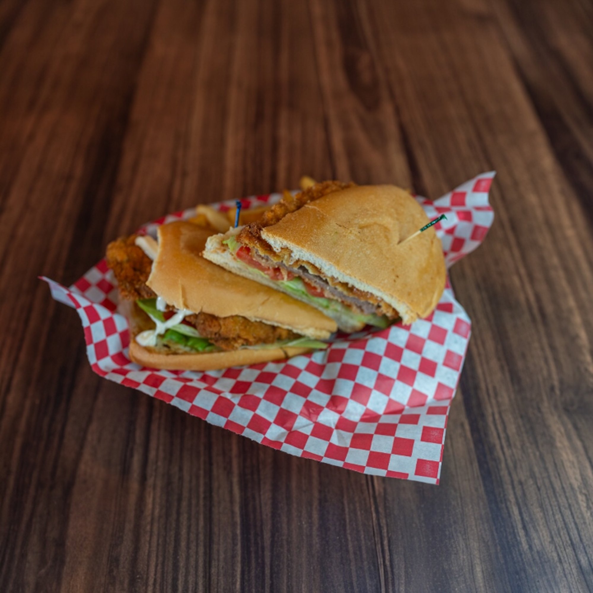 Breaded Steak Sandwich