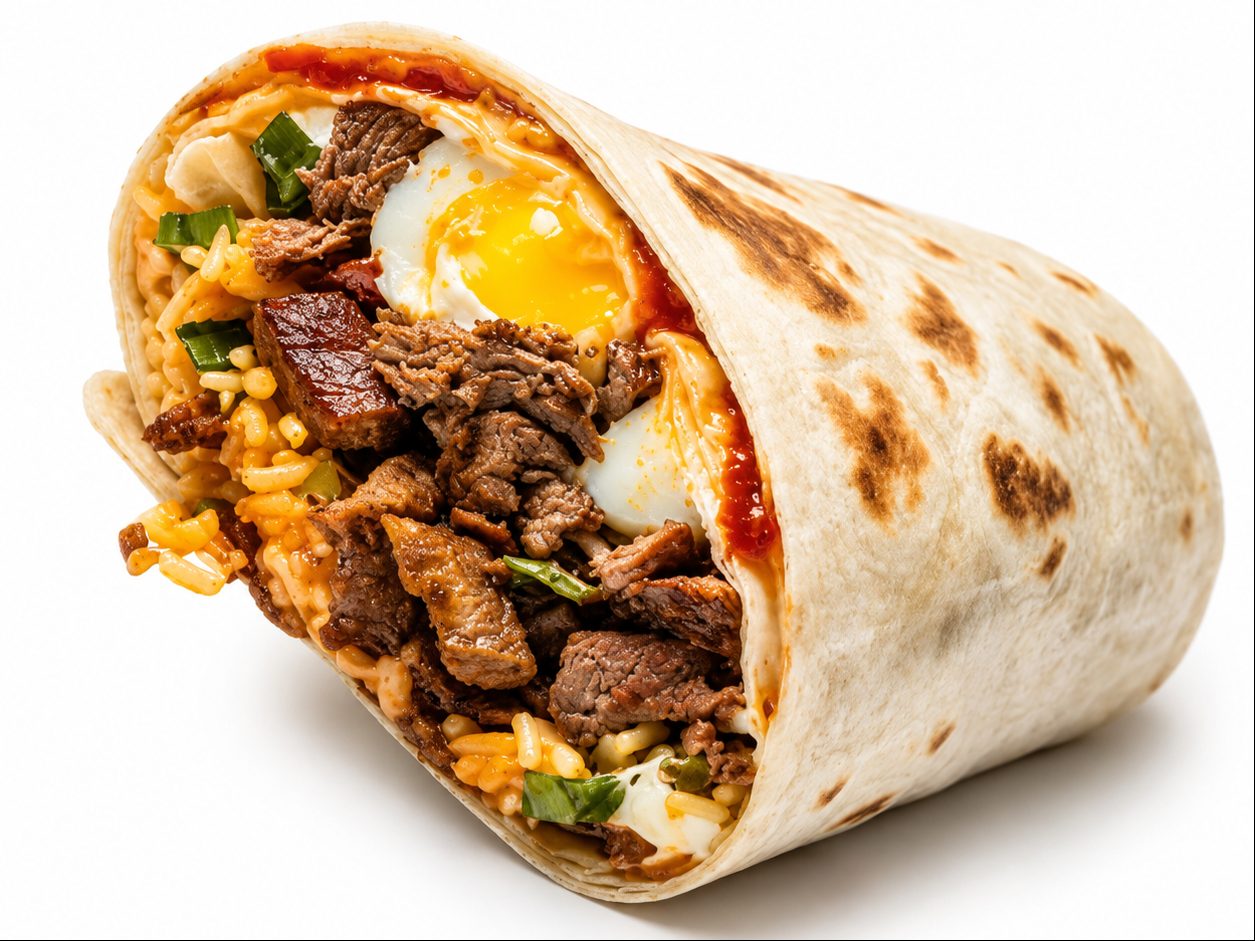Steak & Eggs Burrito