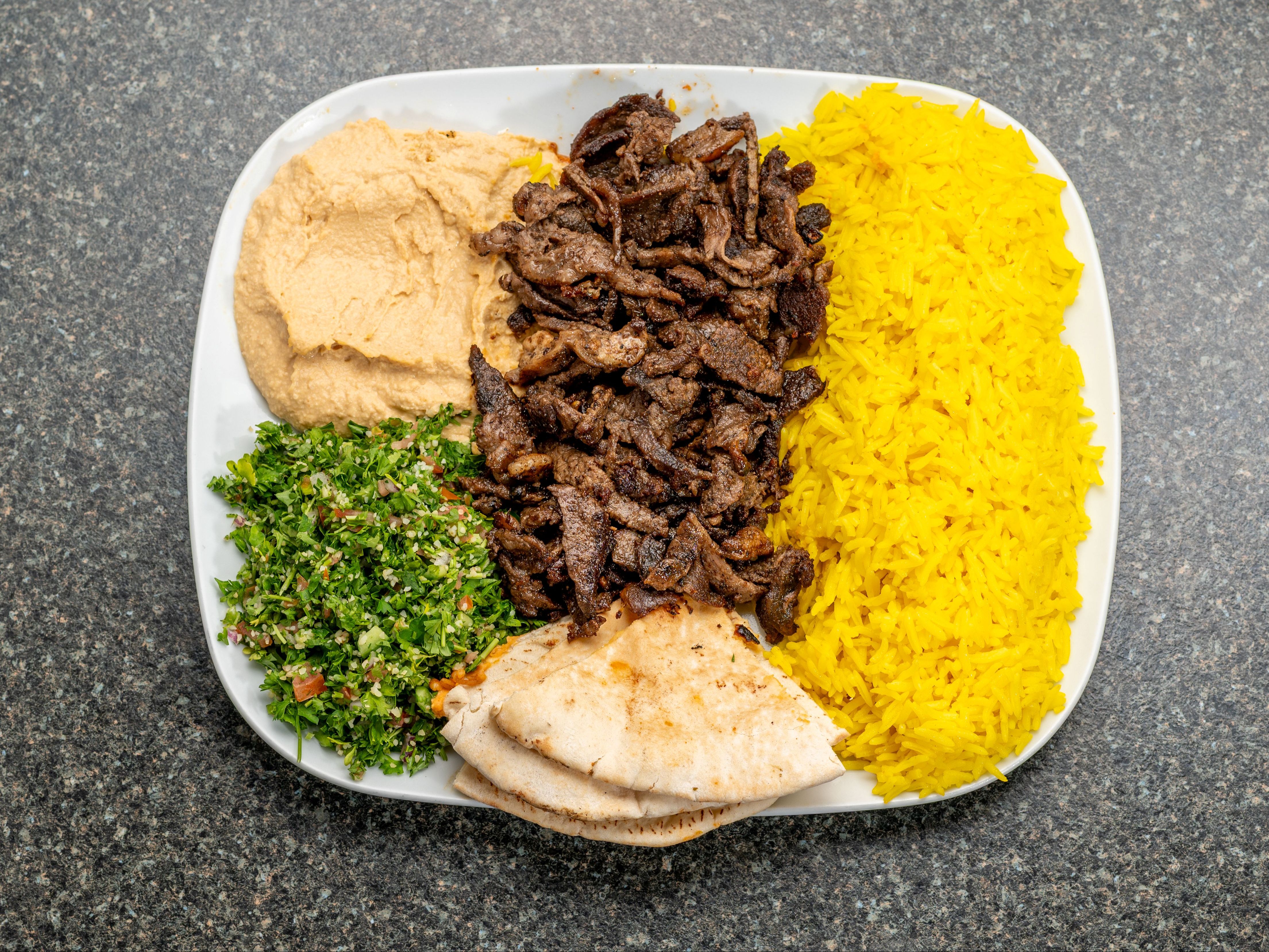 Beef Shawarma Plate