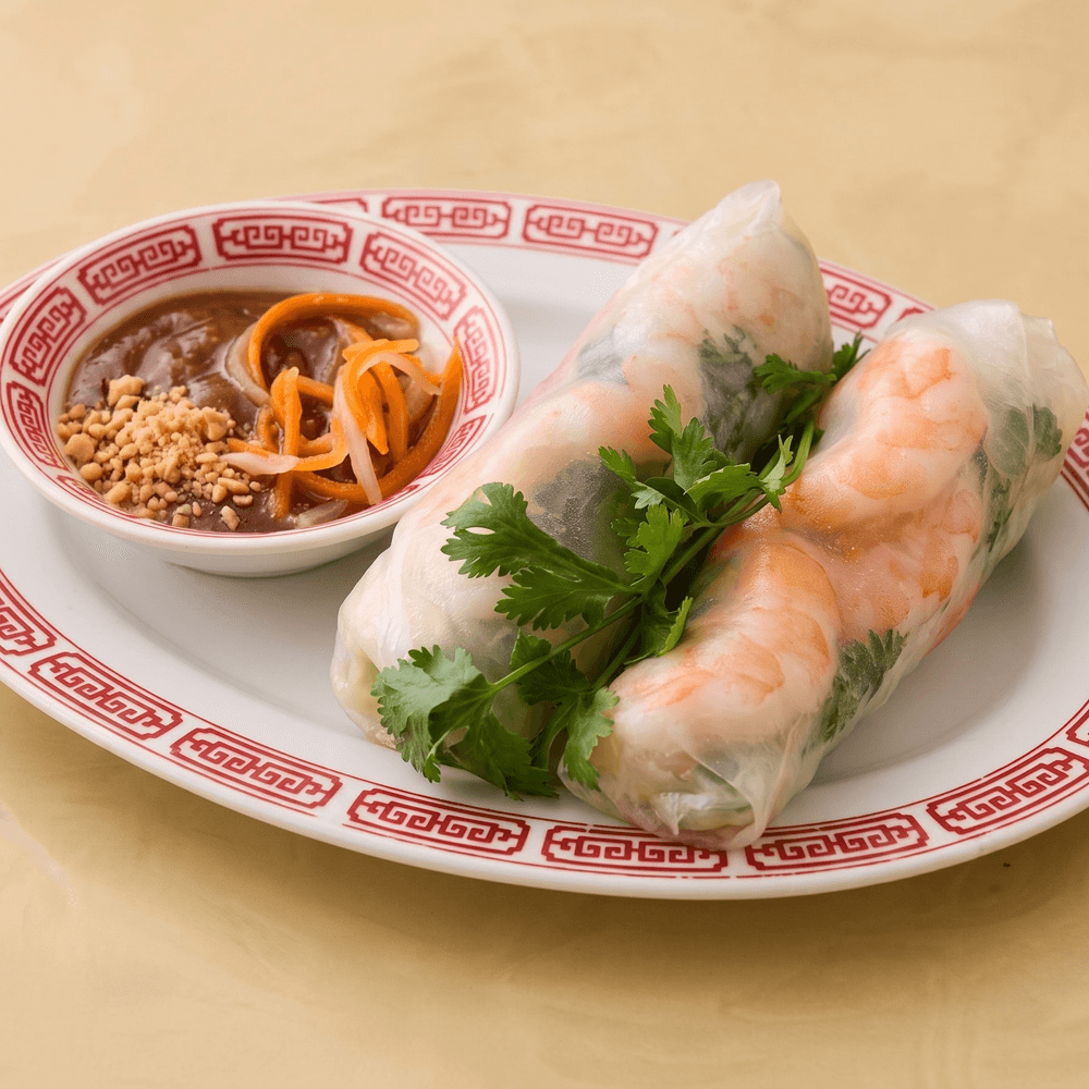 Pork and Shrimp Spring Rolls