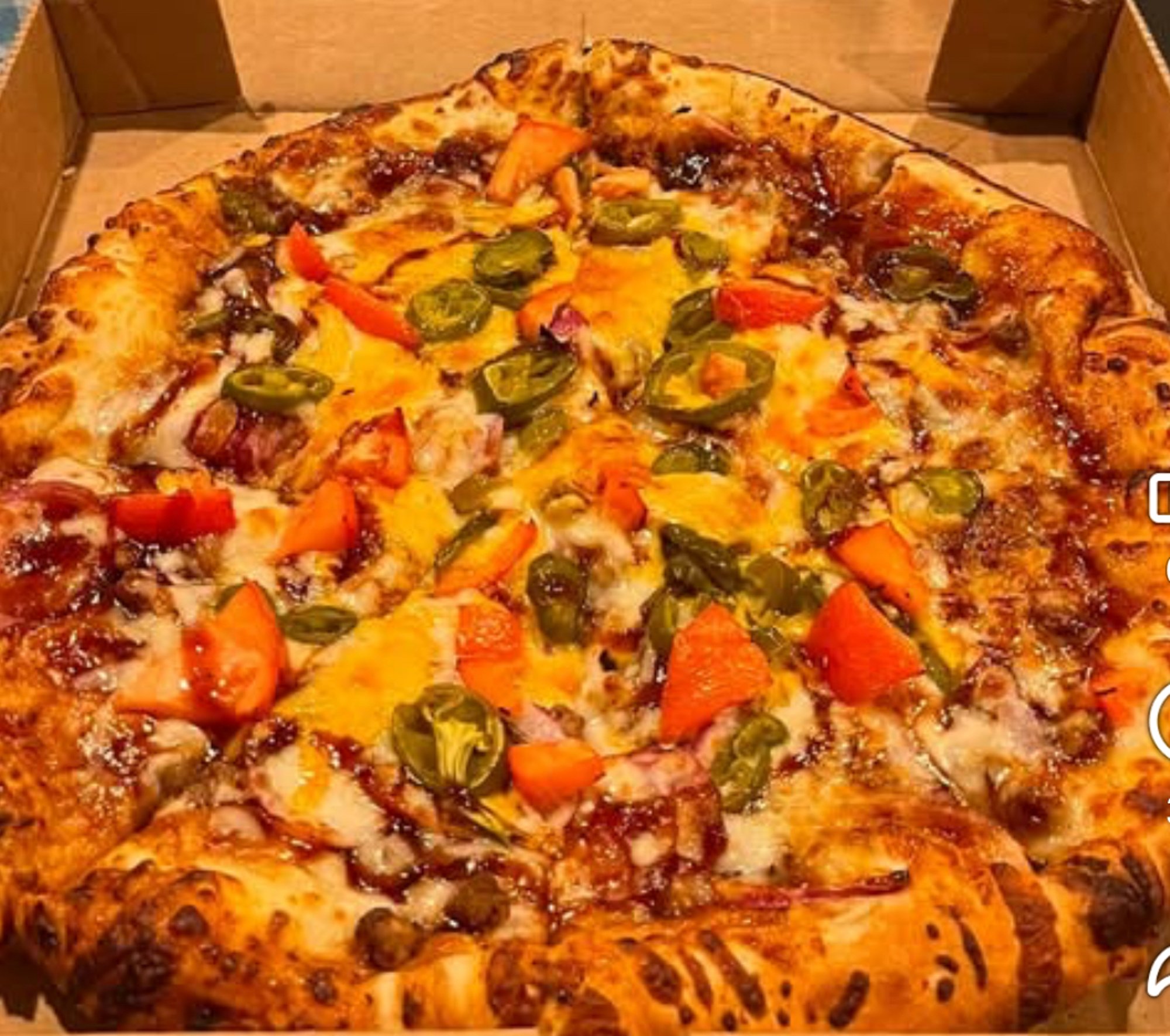 Chipotle Chicken Pizza