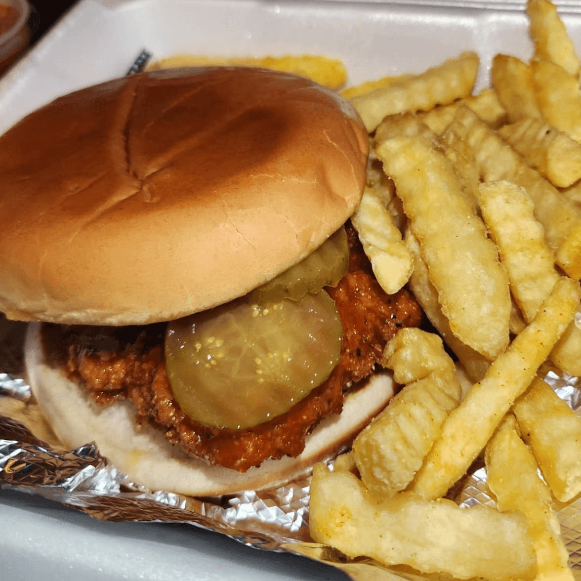 Buffalo chicken sandwich
