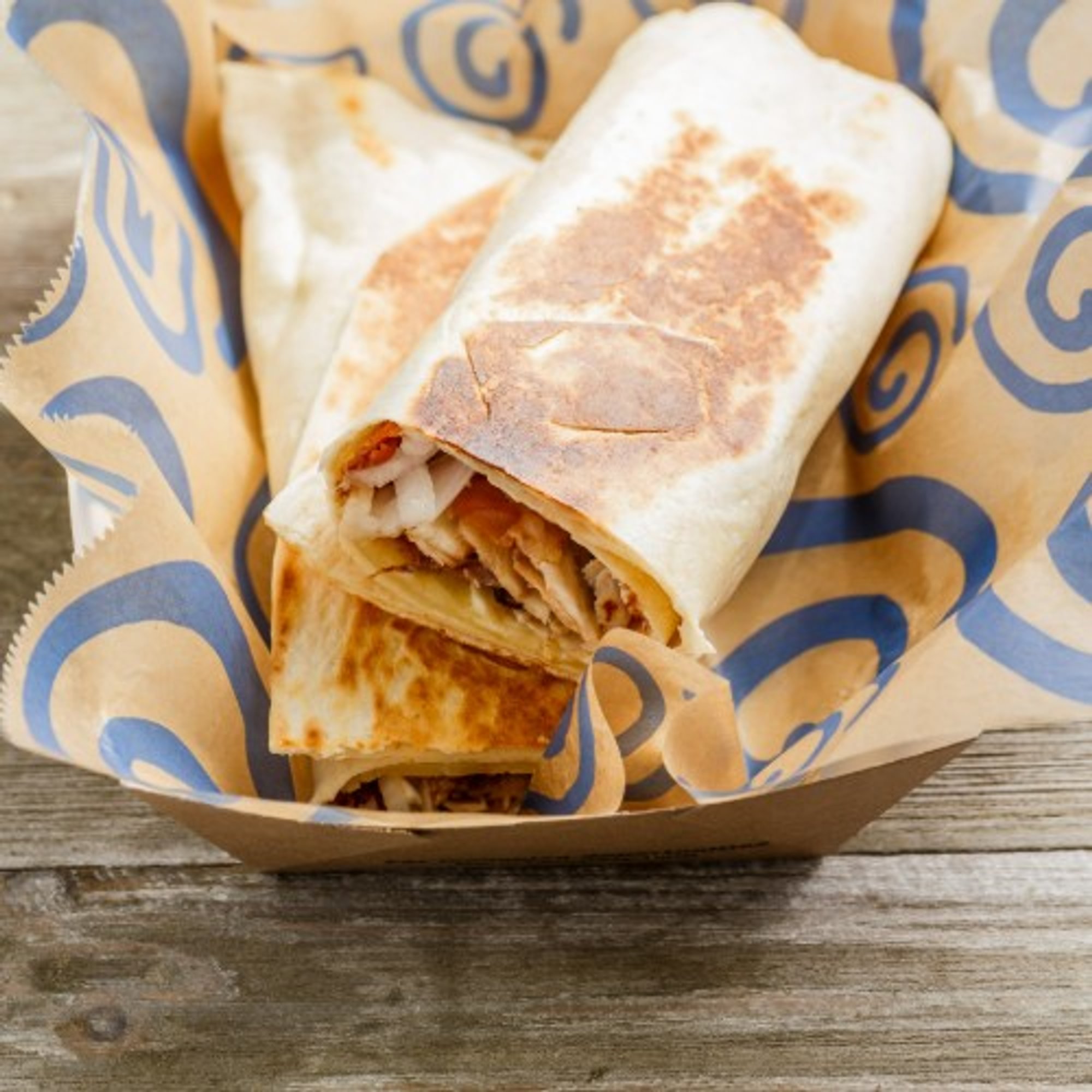 Turkey Applejack Hot Pressed Sandwich Wrap