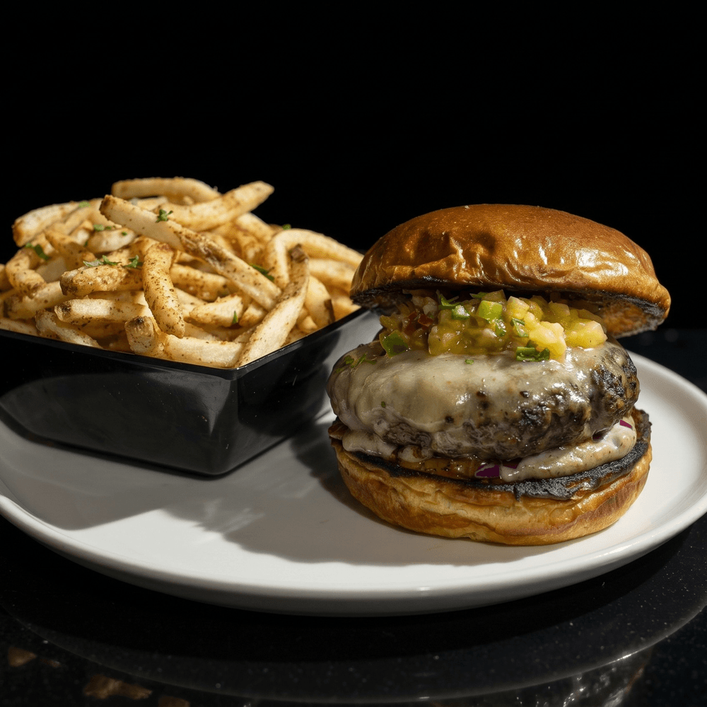 Jerk Turkey Burger