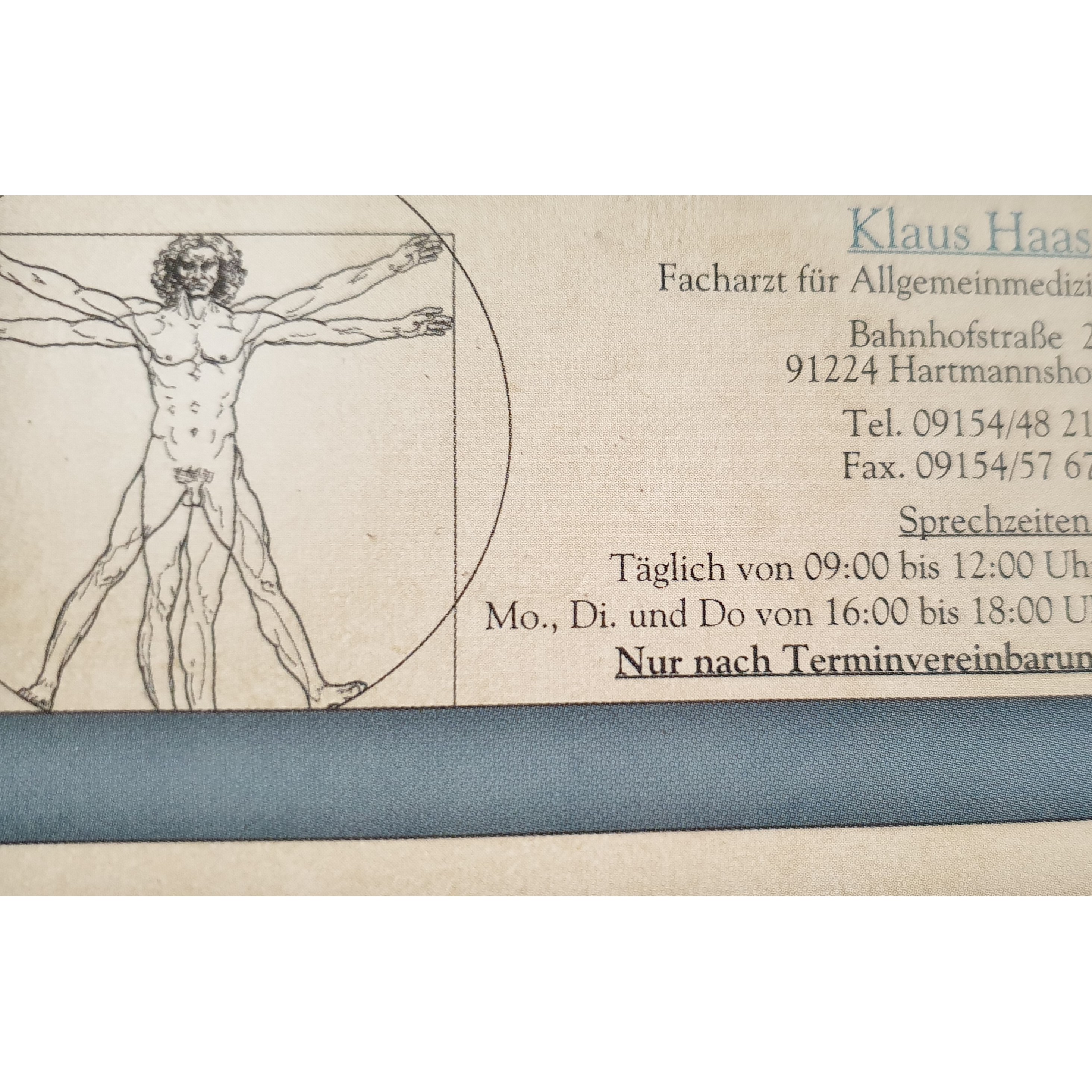 Logo von Haas Klaus Facharzt für Allgemeinmedizin