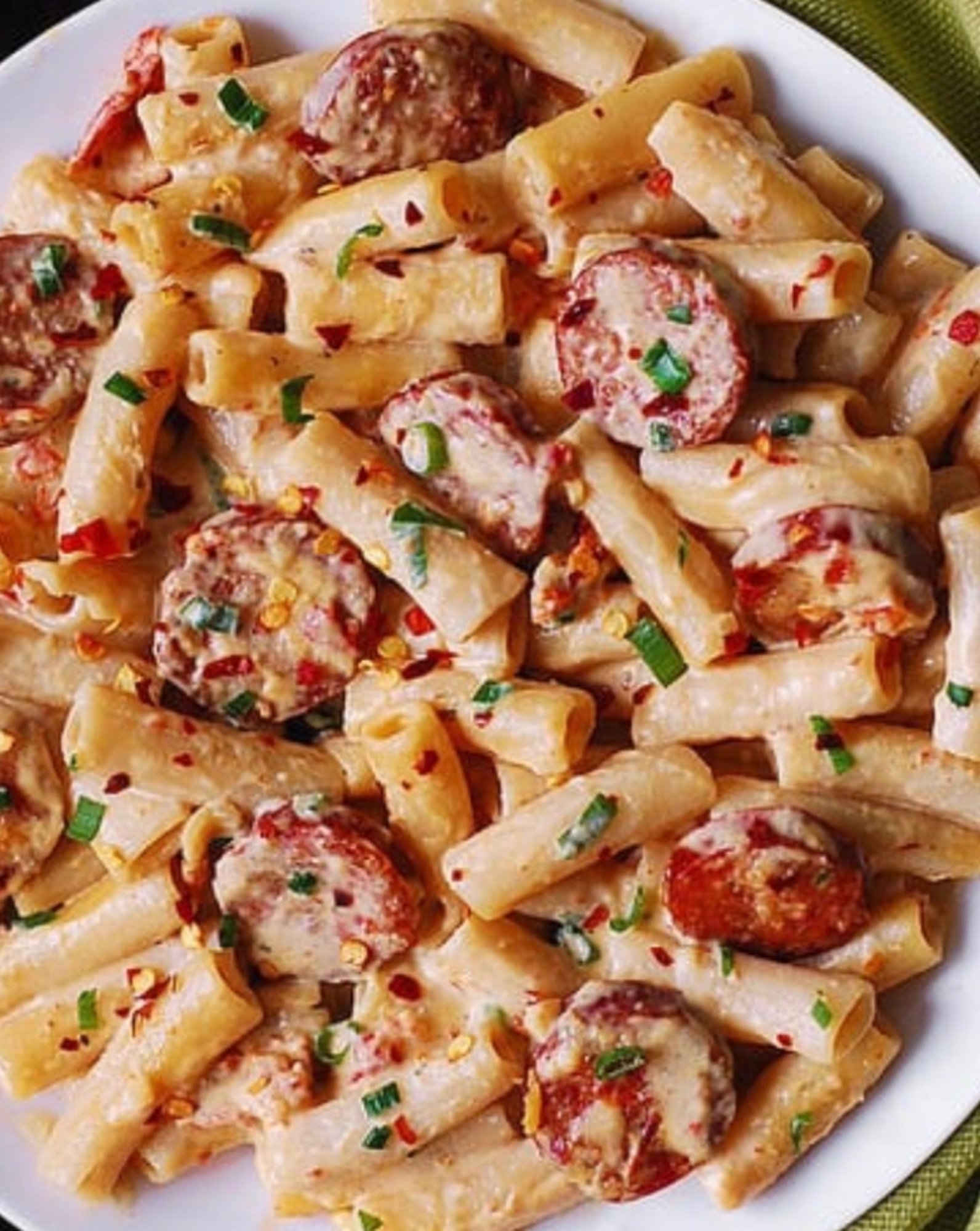 Pasta con Mozzarella Fresca