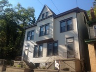 Siding replacement on a home in Pittsburgh, PA. Siding replacement on a home in Pittsburgh, PA.