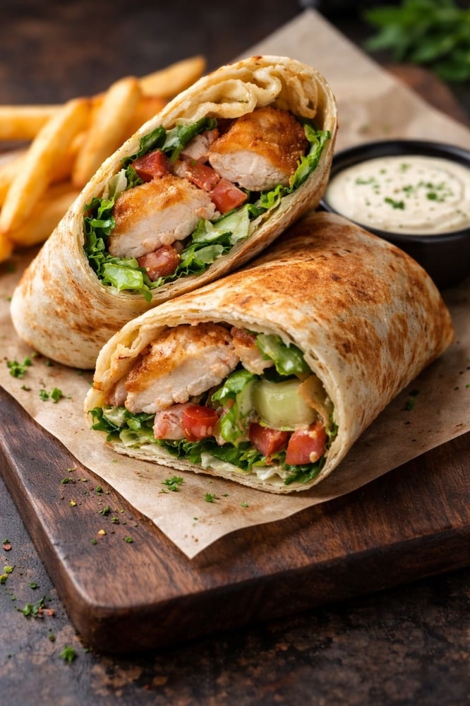 *NEW Crispy Chicken Wrap