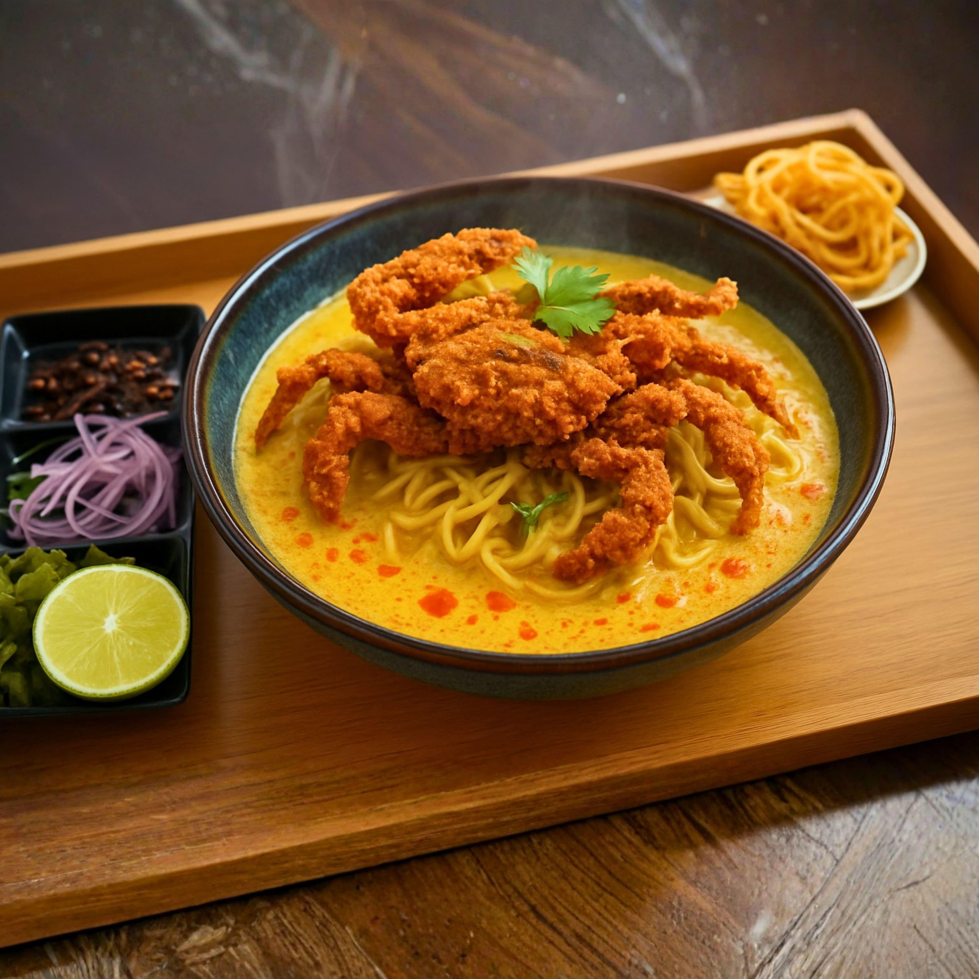 Soft Shell Crab Khao Soi