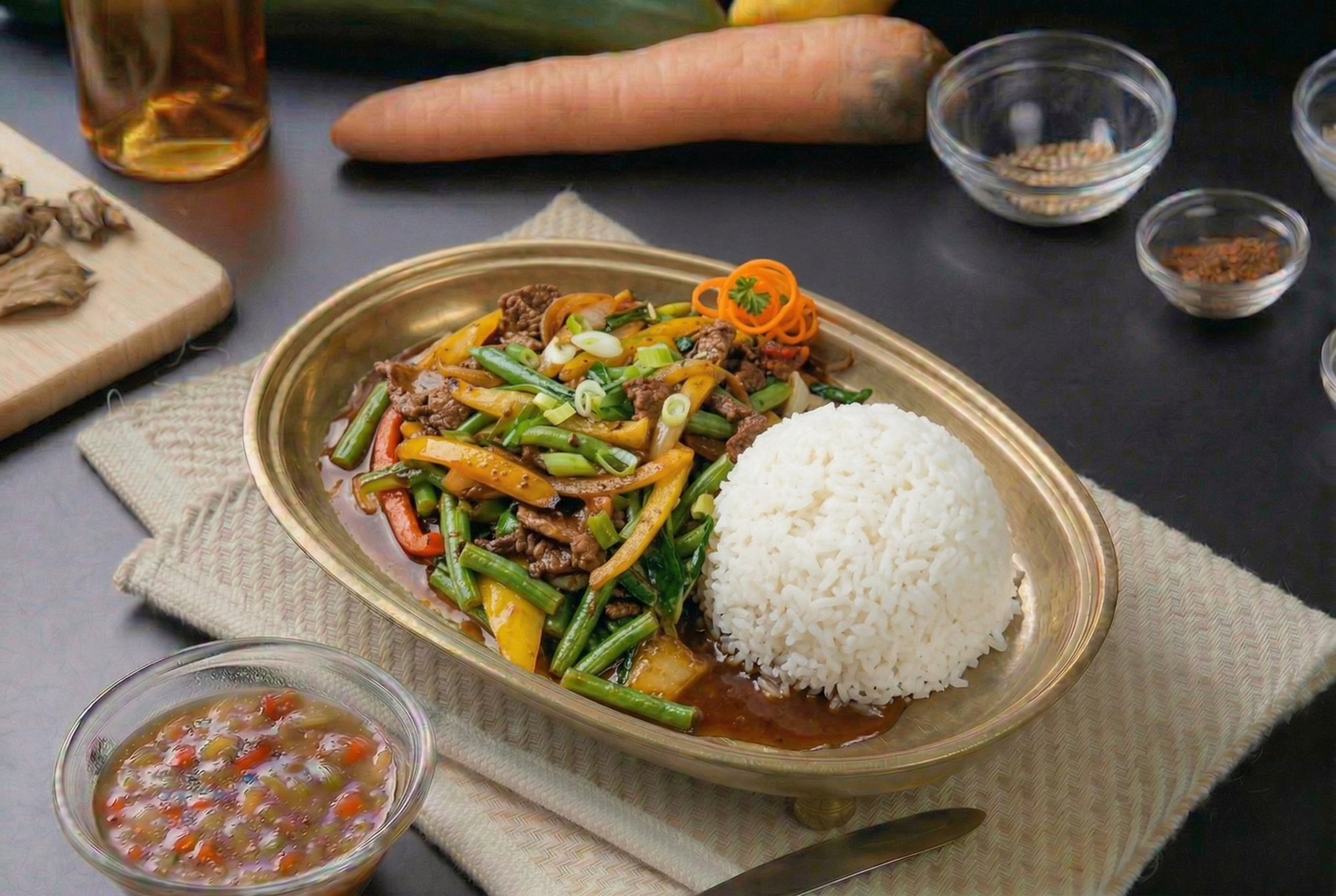 Pad Prik Khing Stir-Fried