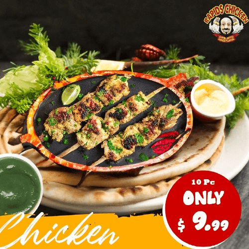 Chicken Boti Kebab