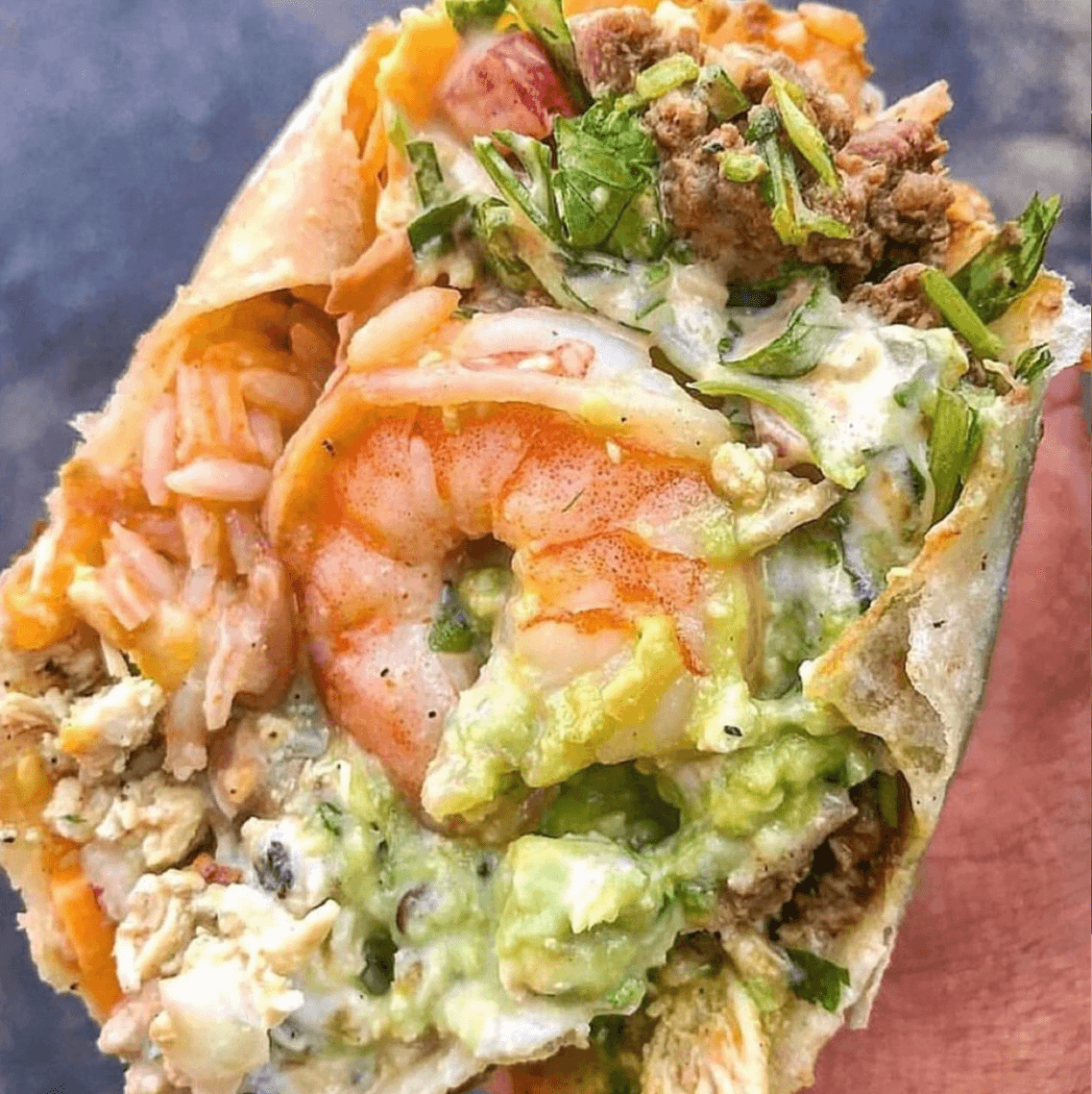 Shrimp Burrito