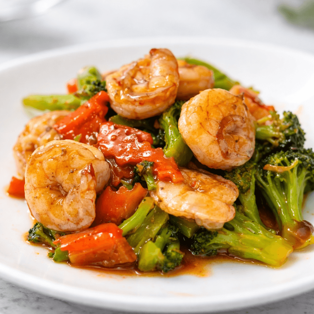 Shrimp with Broccoli