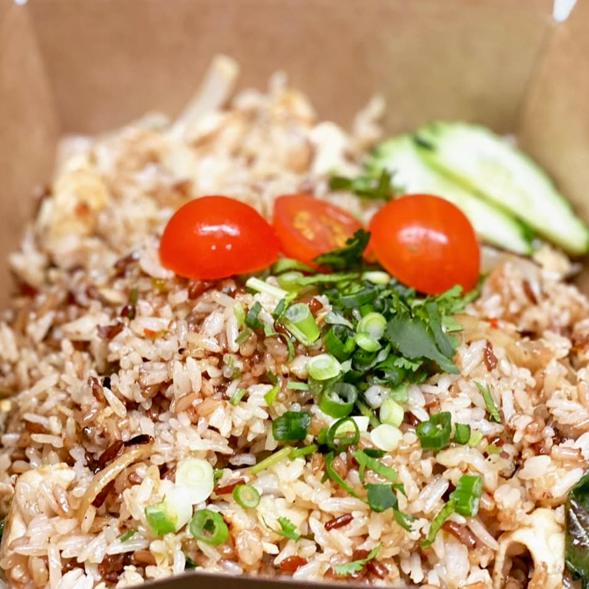 Kow-Pad-Kra-Pow (Thai Spicy Fried Rice)