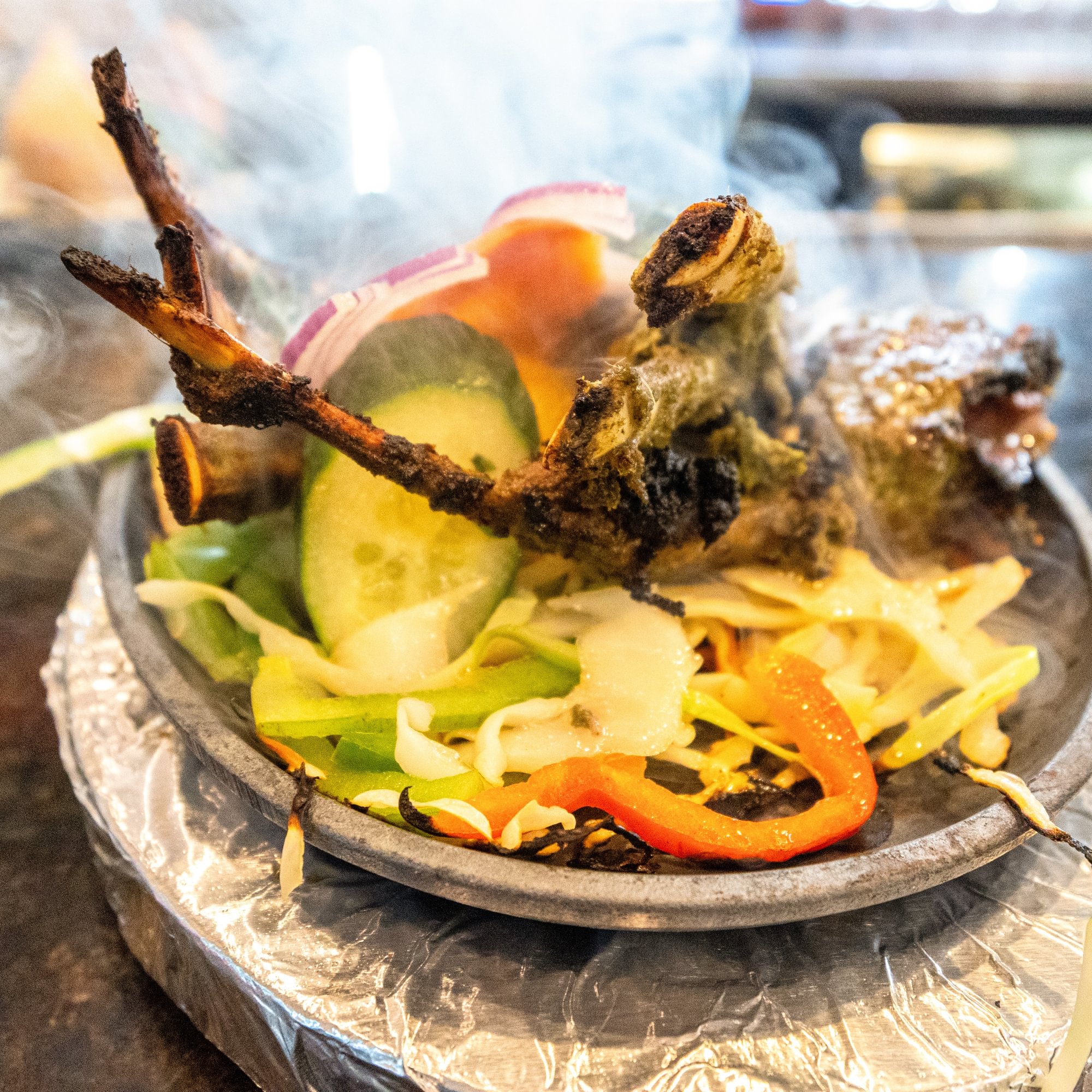 Hariyali Lamb Chops