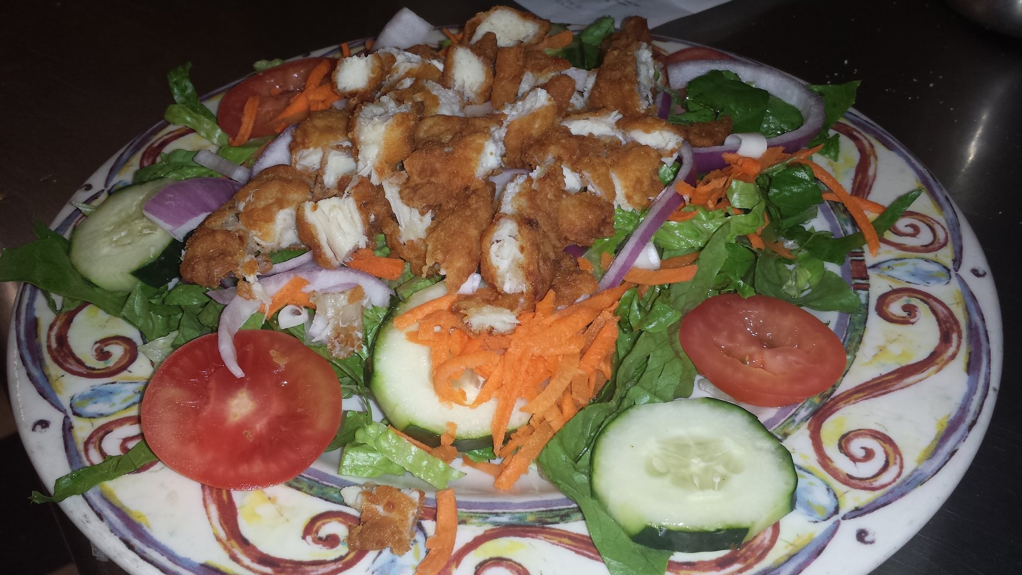 Fried Chicken Salad