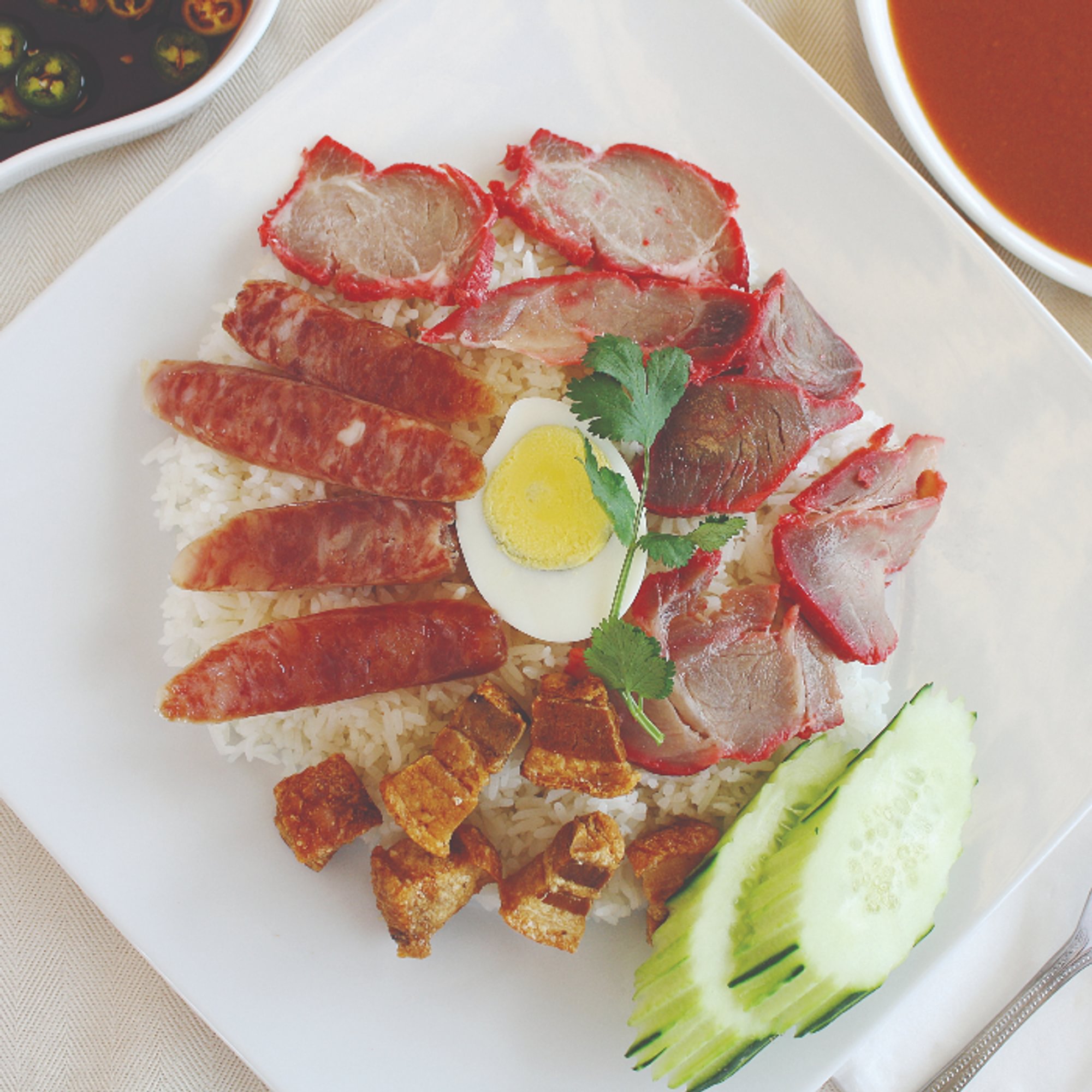 42. BBQ Pork over Rice