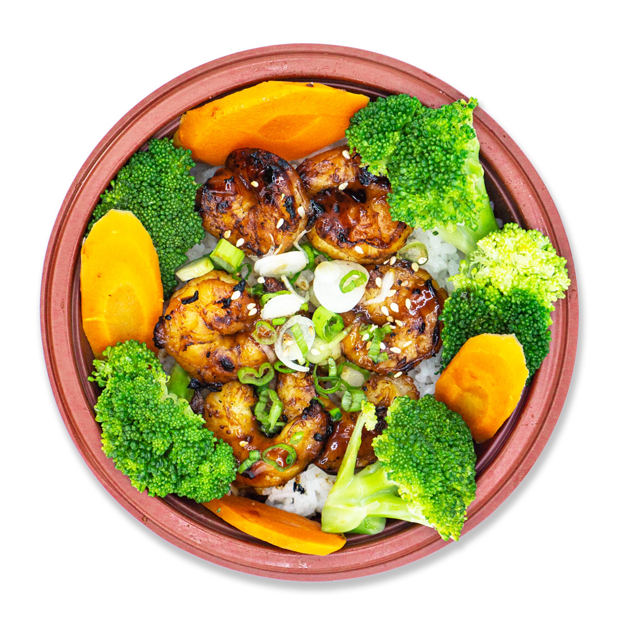 Grilled Shrimp Teriyaki Bowl