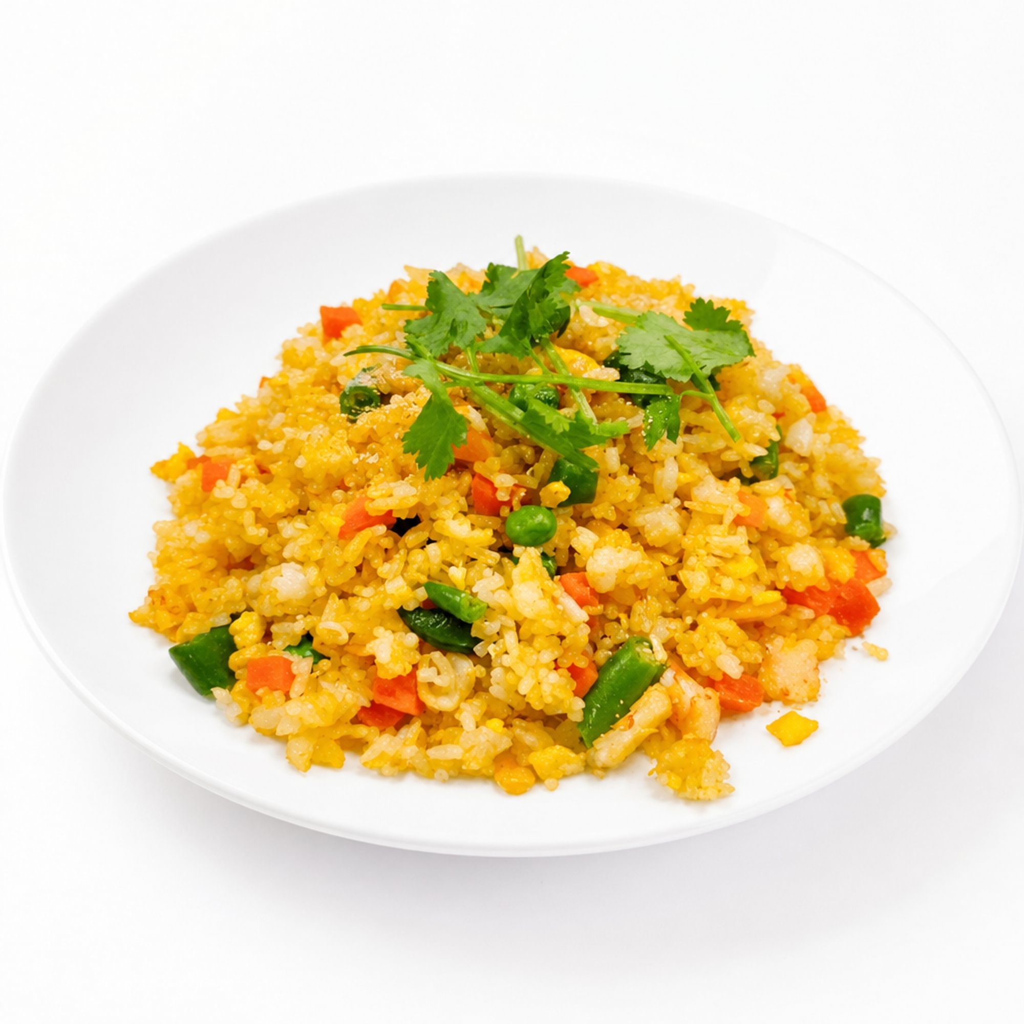 33C. Cơm Chiên Hải Sản (Seafood and Egg Fried Rice)