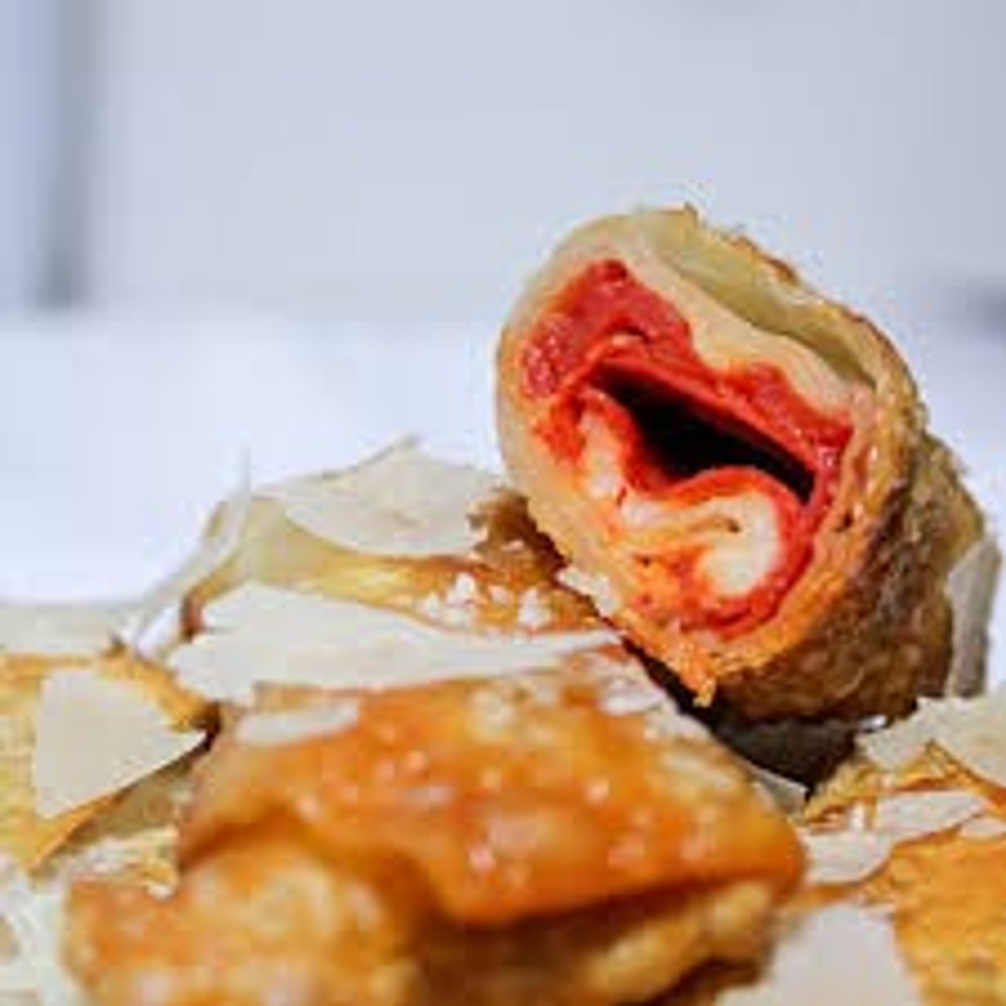 Pepperoni & Mozz Egg Rolls