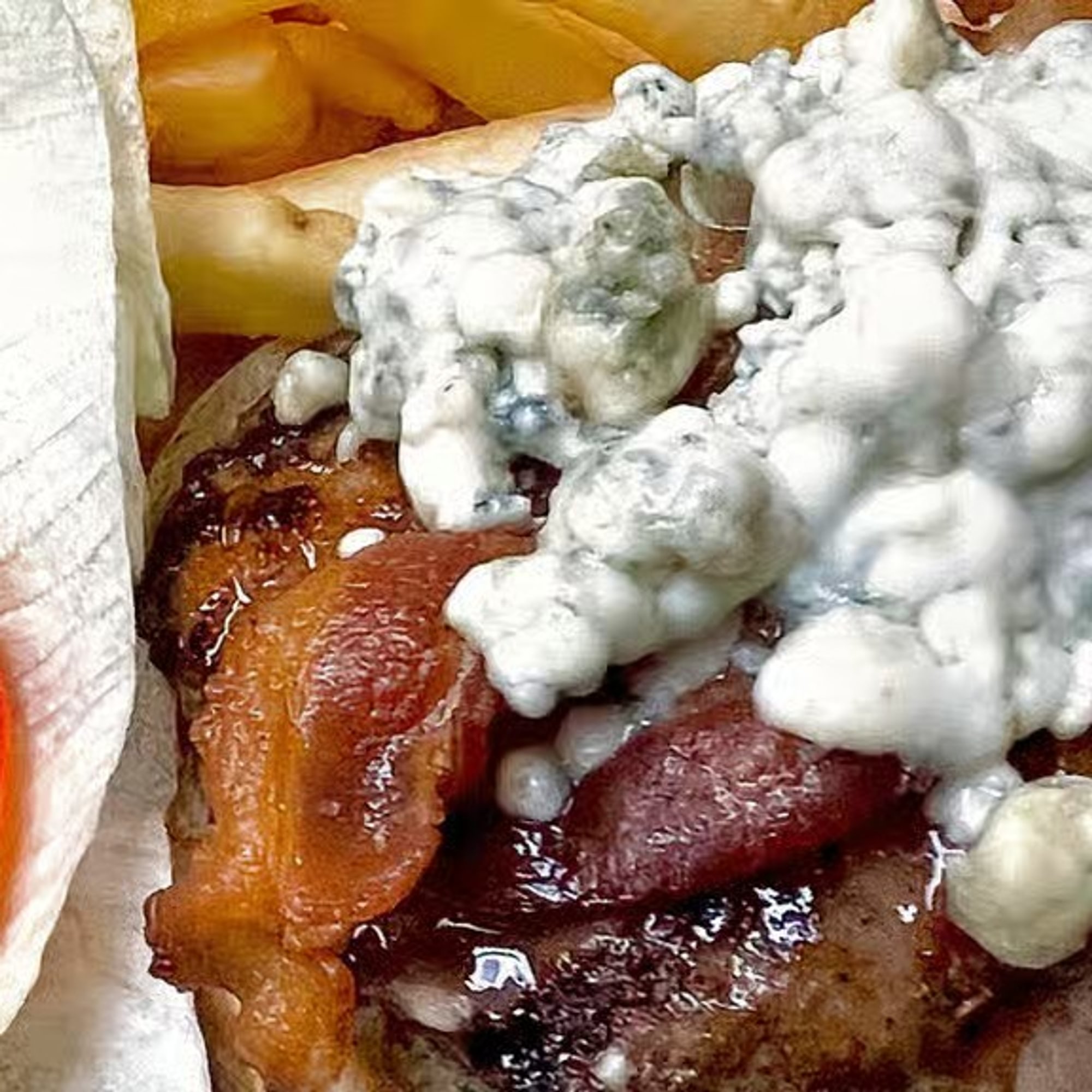 Big Bleu Cajun Burger