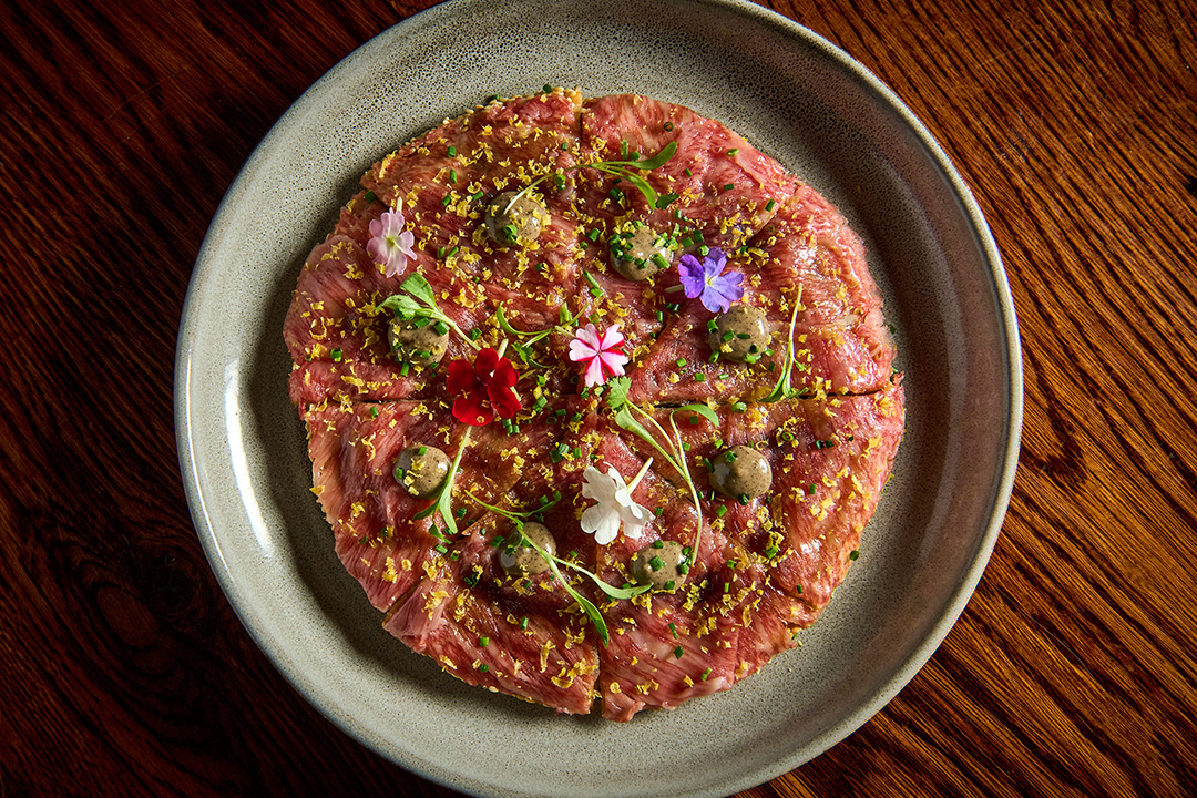 CRISPY A5 WAGYU TRUFFLE PANCAKE