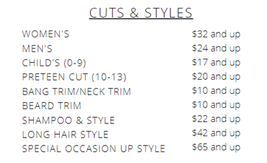 CUTS & STYLES
