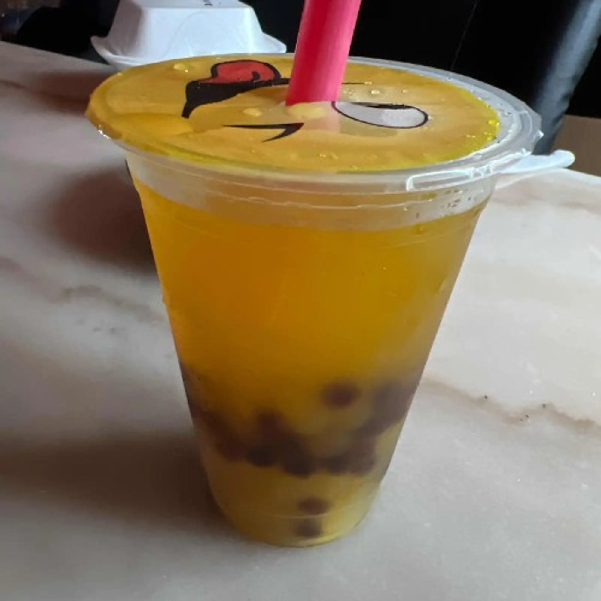 Mango Bubble Tea