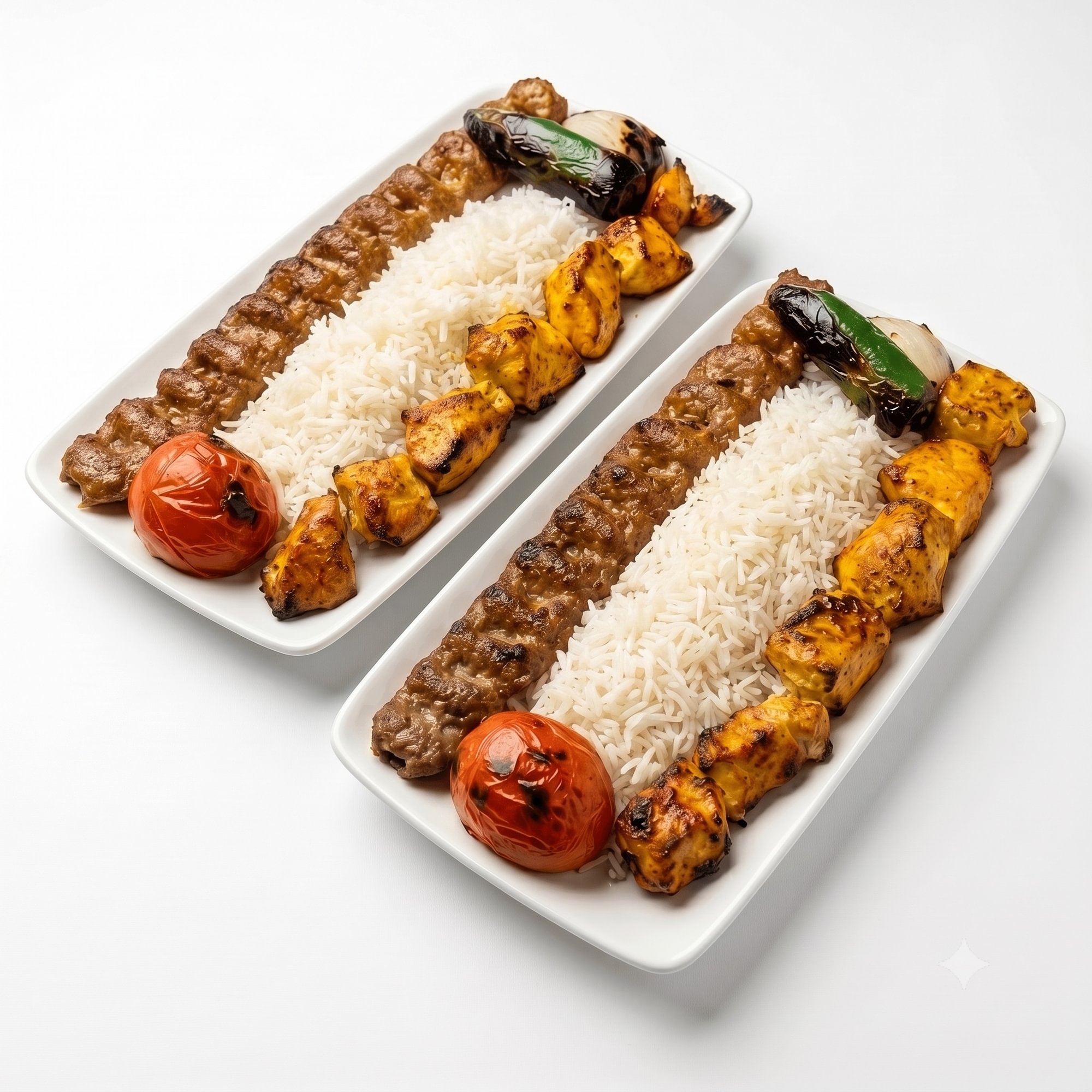 Mixed Kabob Plate #4