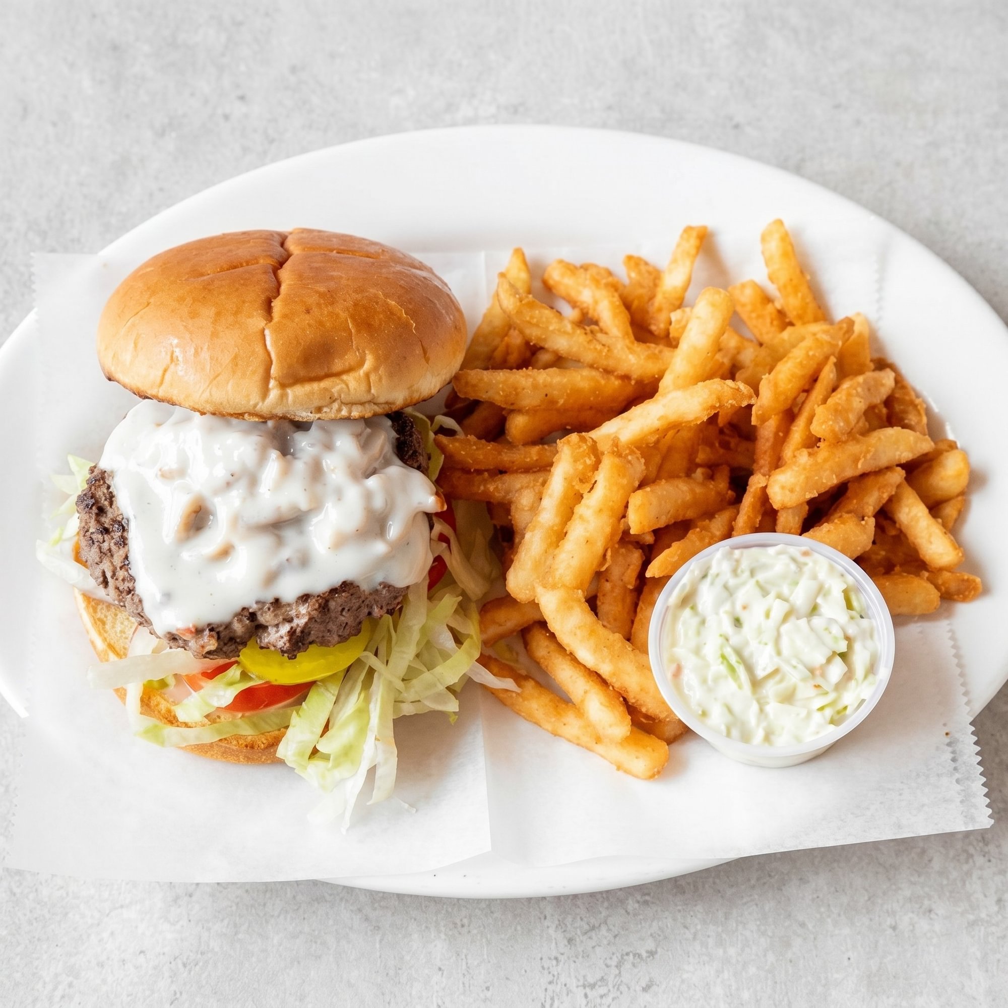 California Burger with Bacon