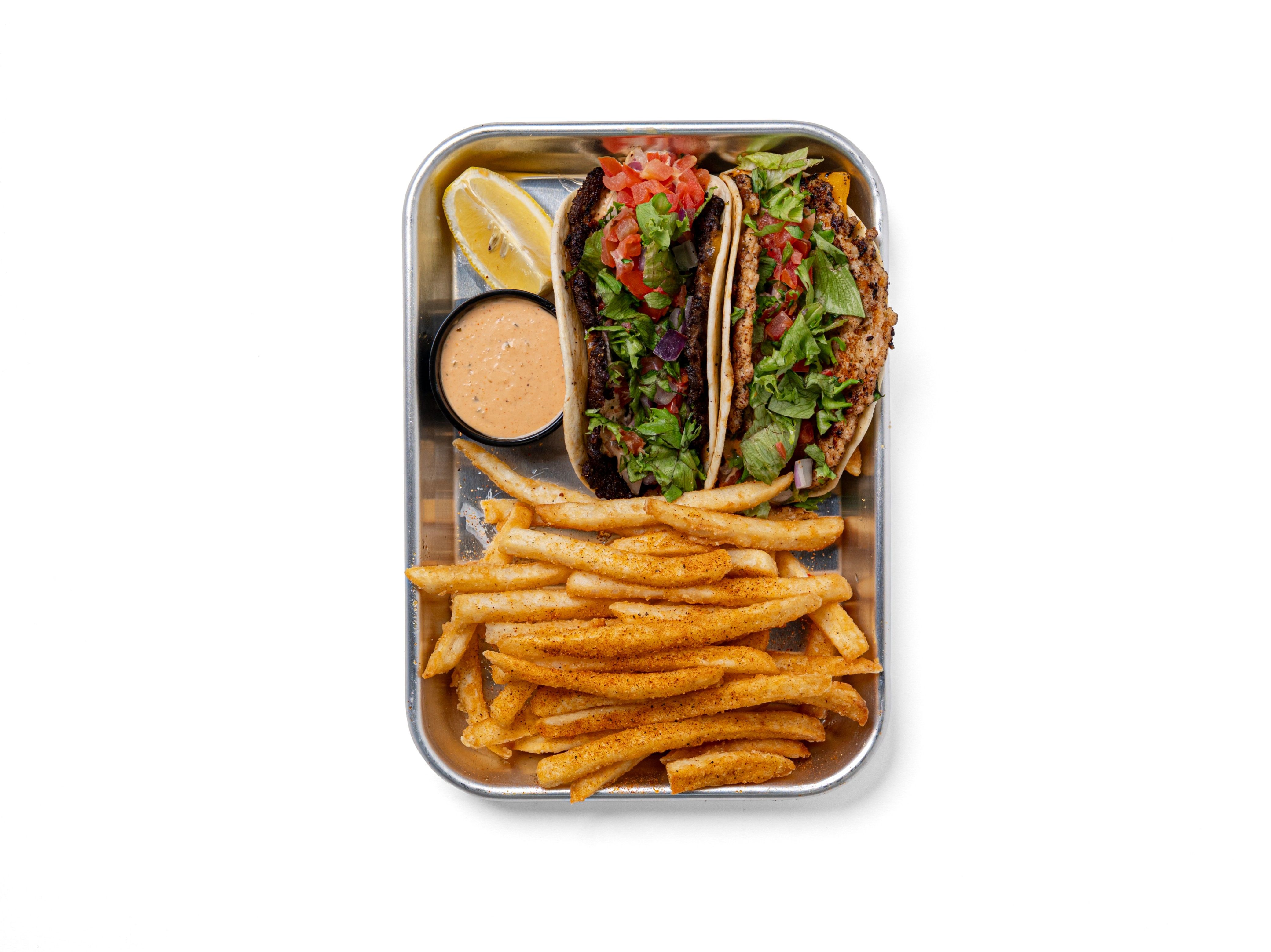 Smash Tacos - 2 Tacos & Fries