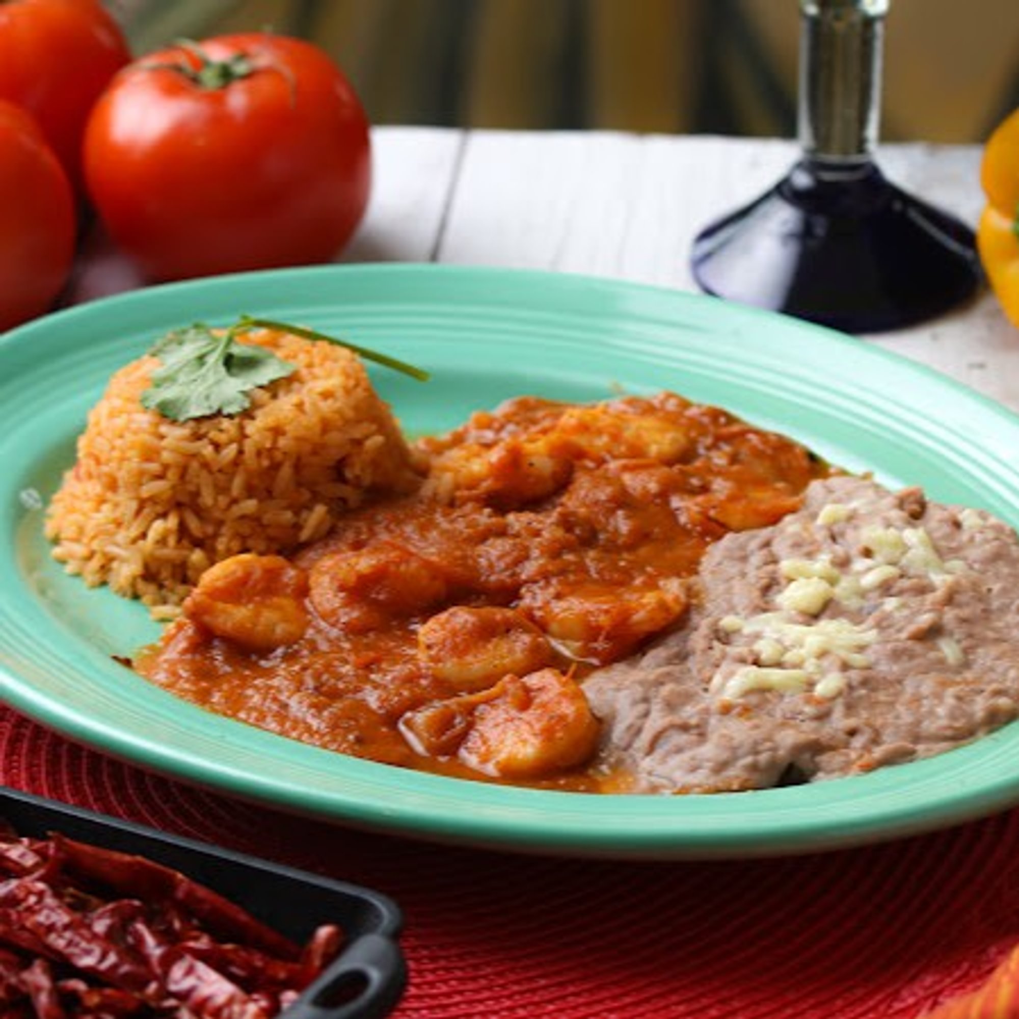 Camarones a la Diabla
