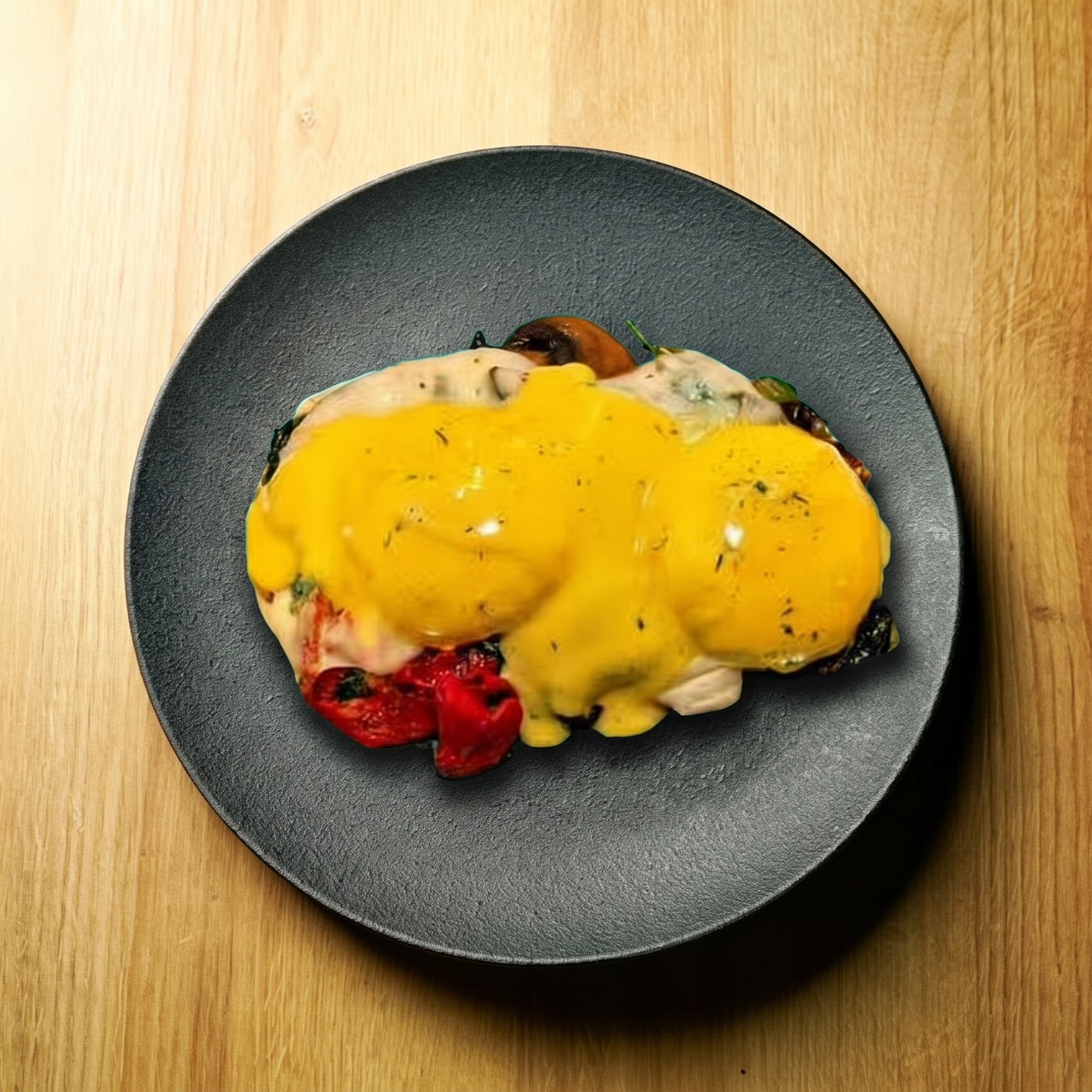Portabella Spinach Benedict