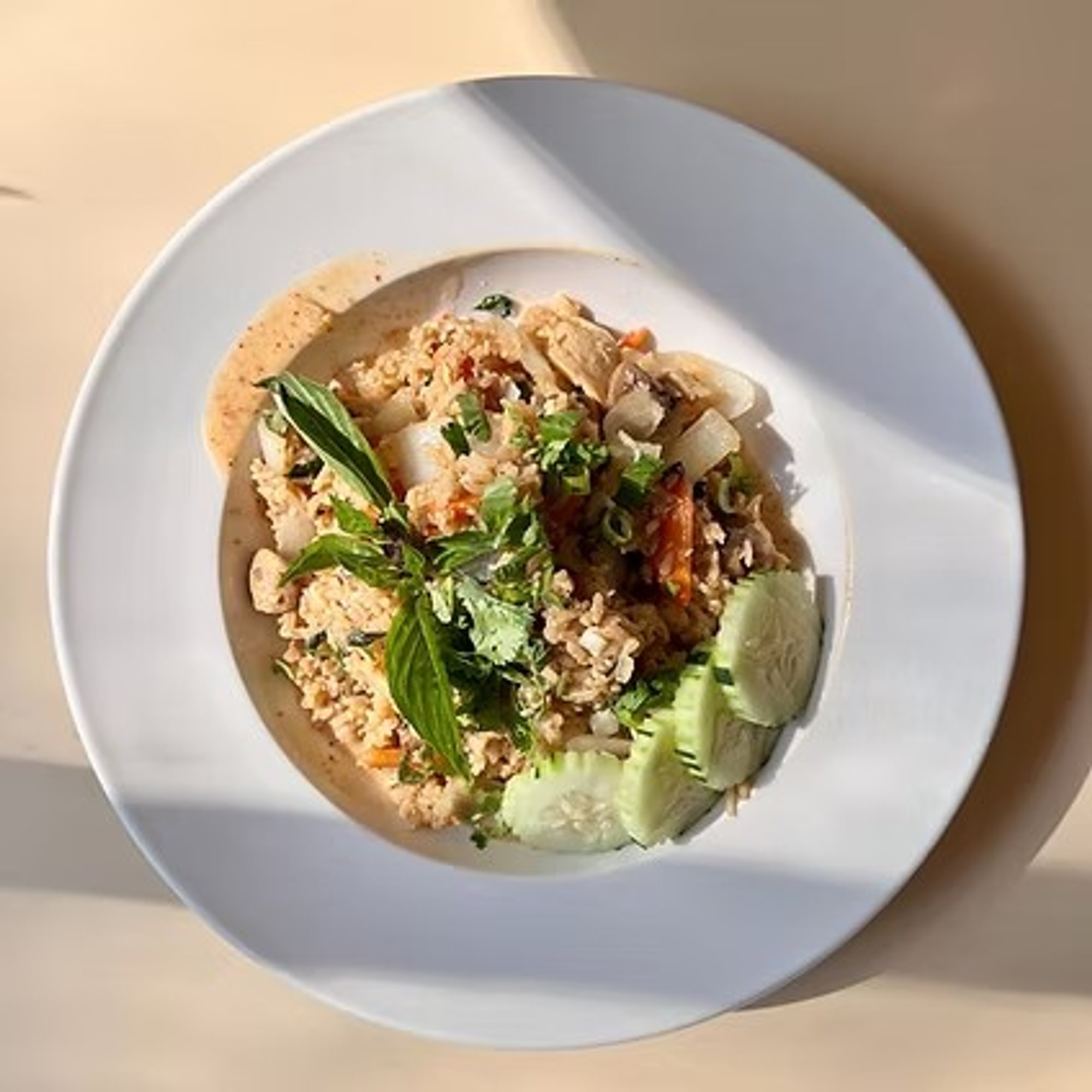 #15-Khao Phut Basil Sai Gati - Basil Curry Fried Rice