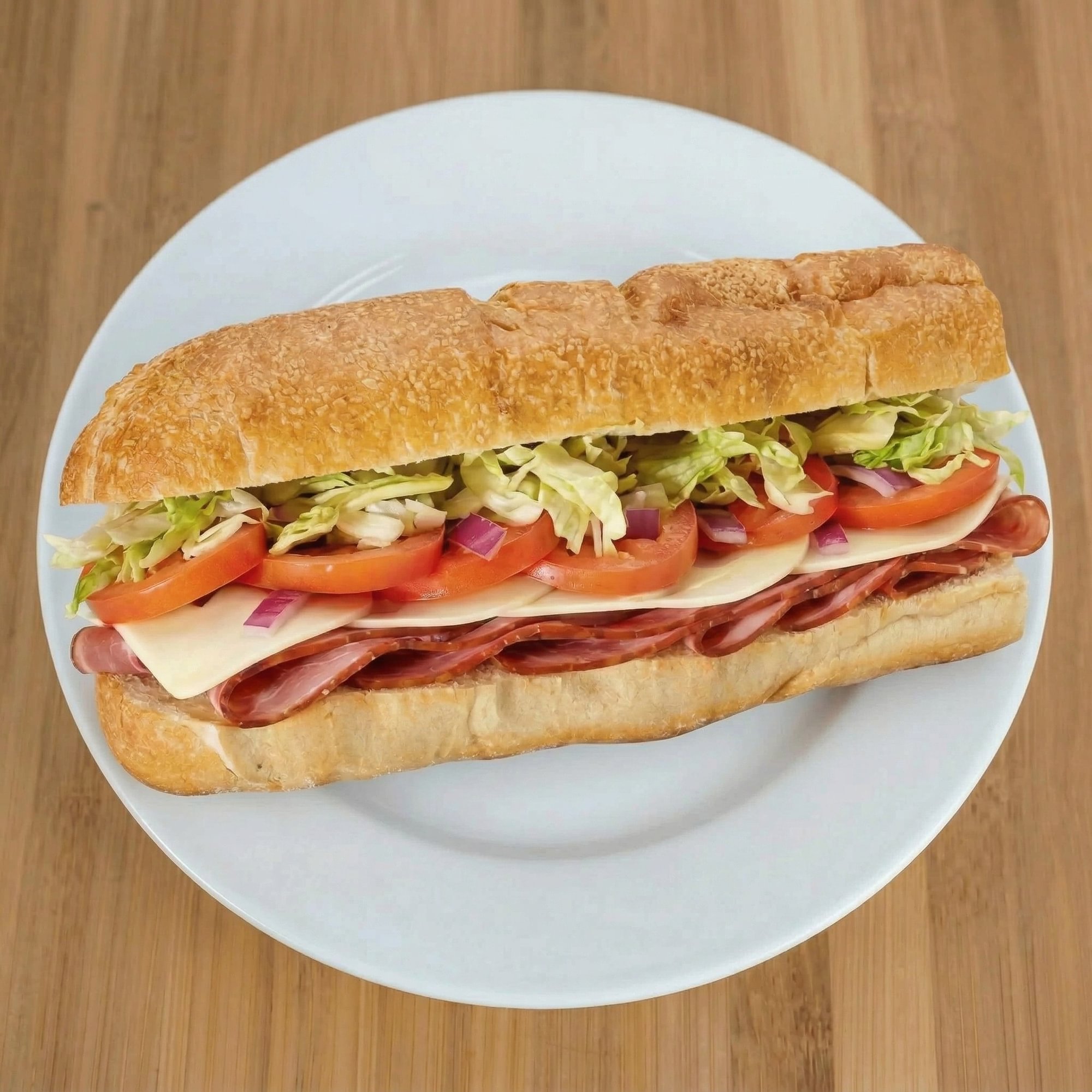Salami & Cheese Sandwich