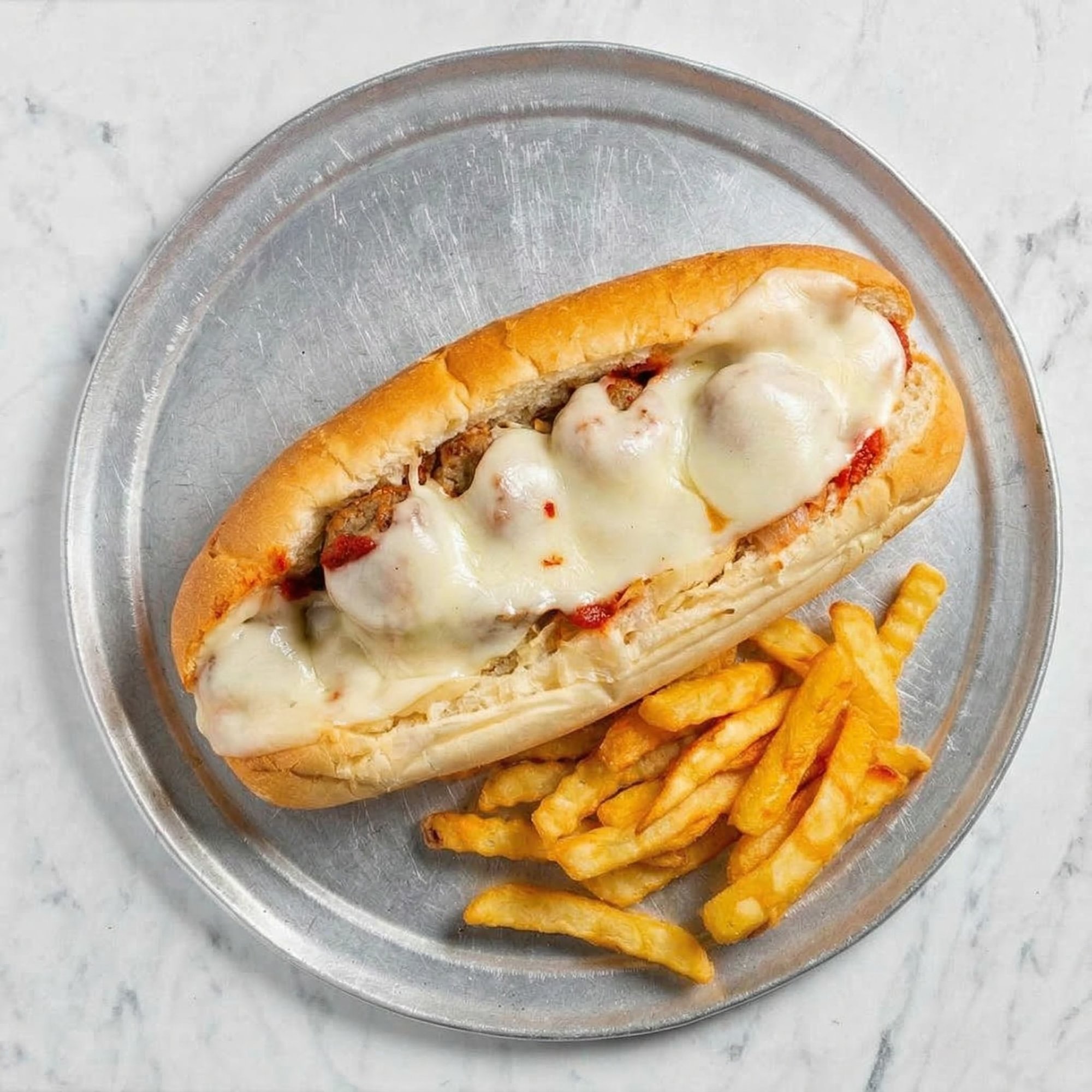 Sausage & Peppers Hot Sub