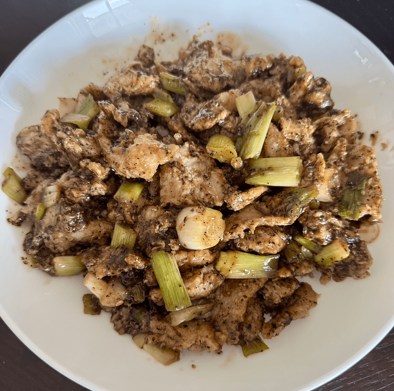Black Pepper Chicken