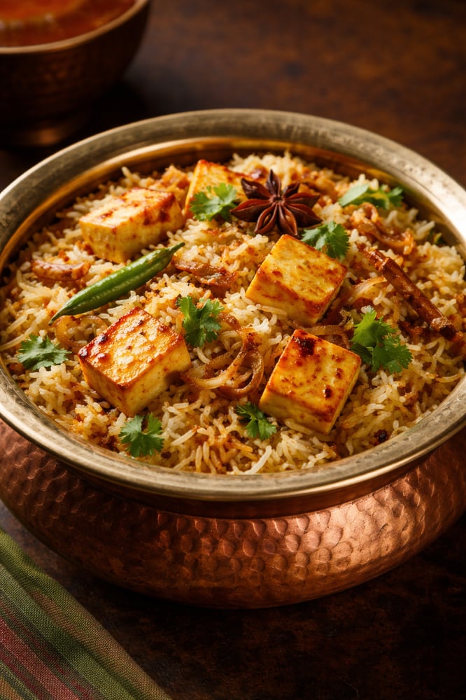 Paneer Biriyani