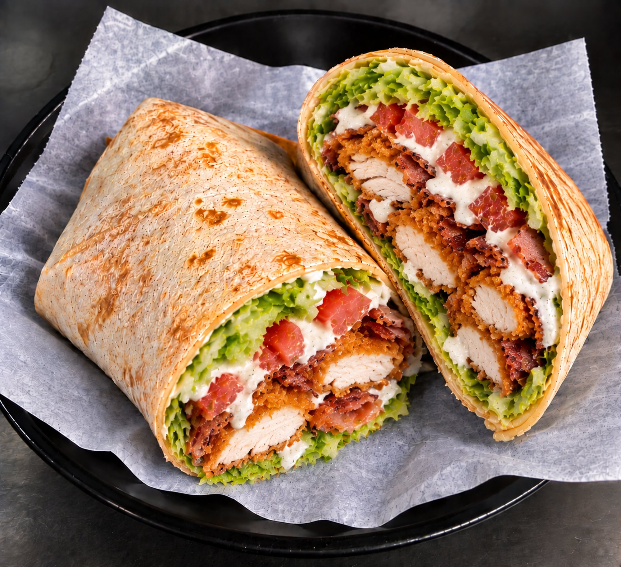 Chicken Bacon Ranch Wrap