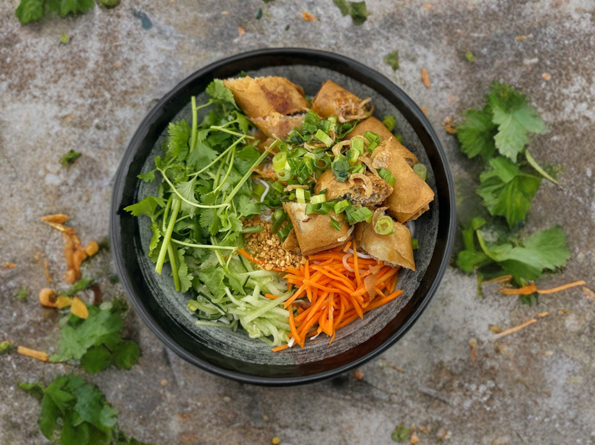 Egg-Roll Rice-Vermicelli