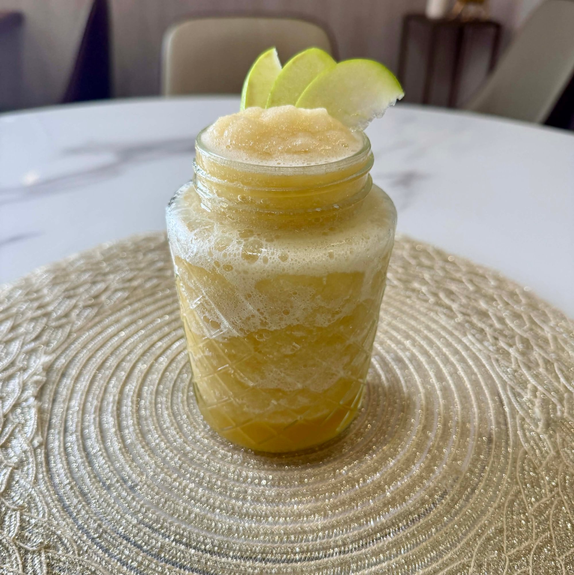 Fresh Green Apple🍏 Honey Juice