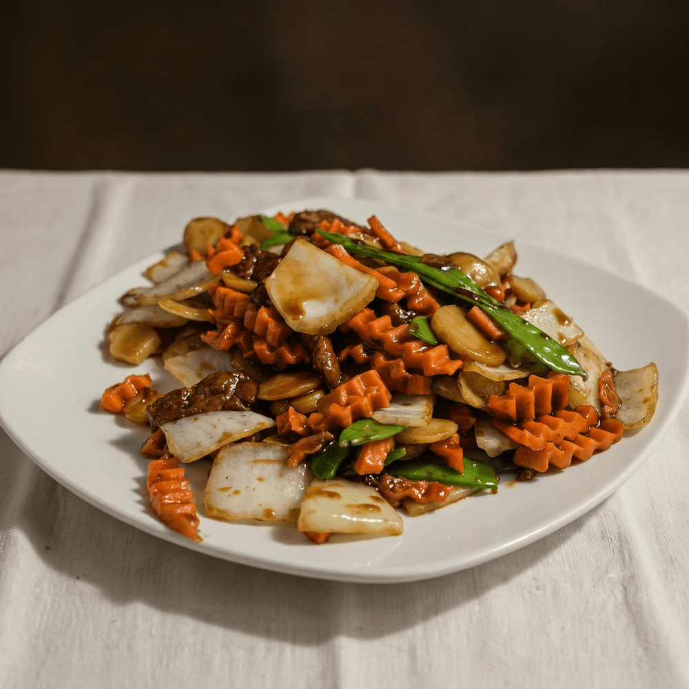 Beef with Chinese Vegetable